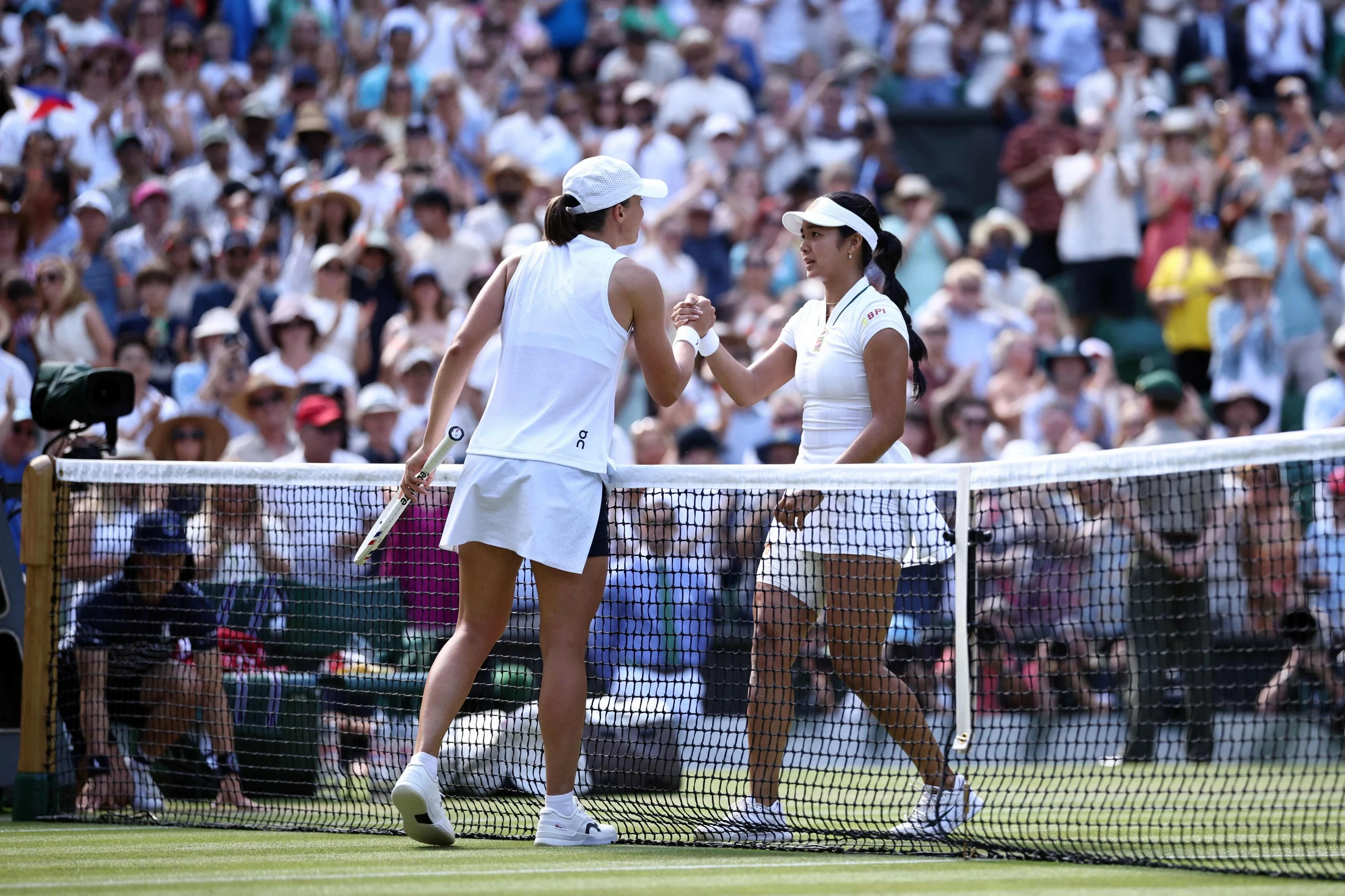 Fearless Eala topples Swiatek as shocks rock Wimbledon