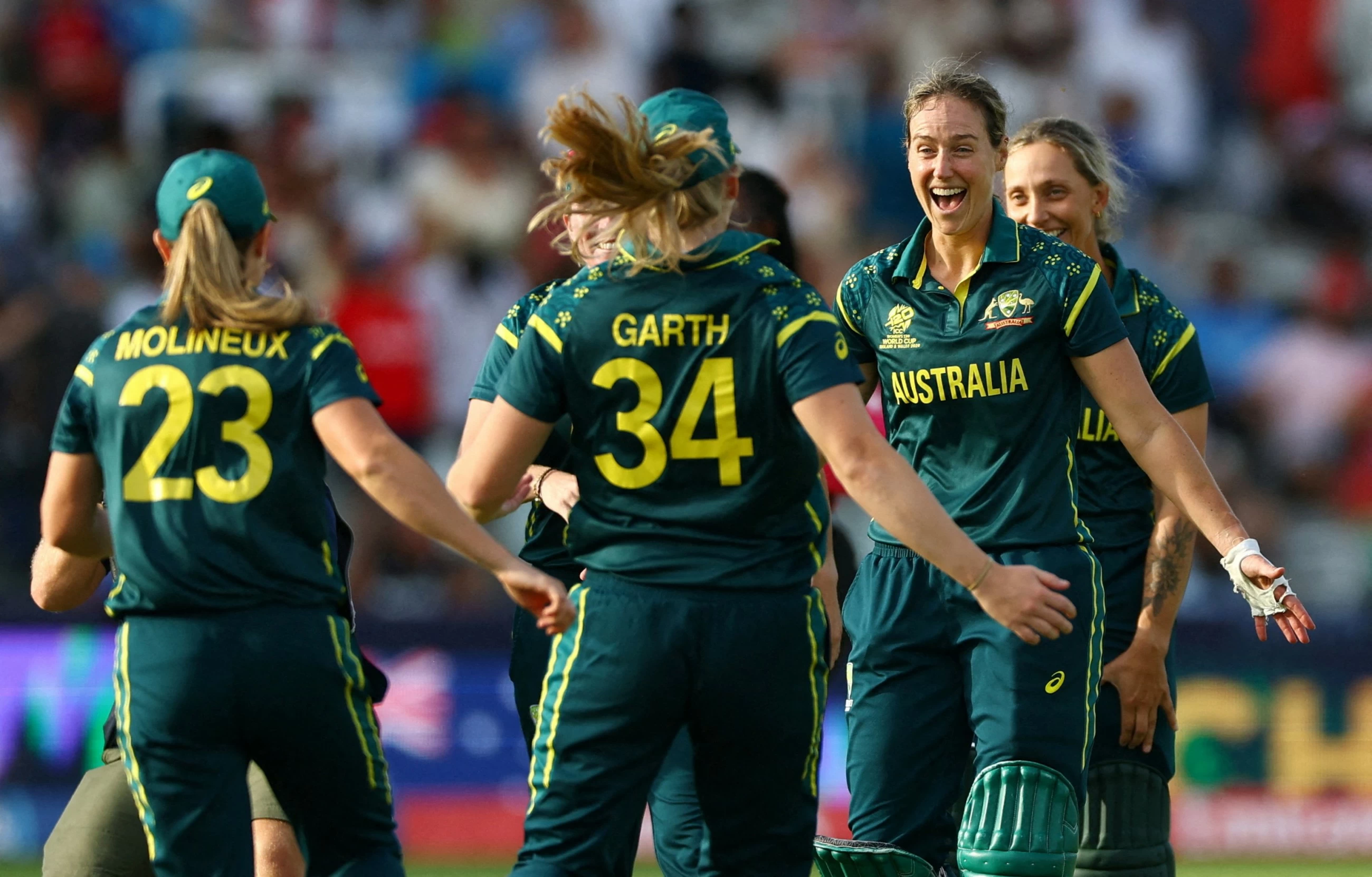 Mooney stars as Australia thrash England to win women's T20 World Cup final