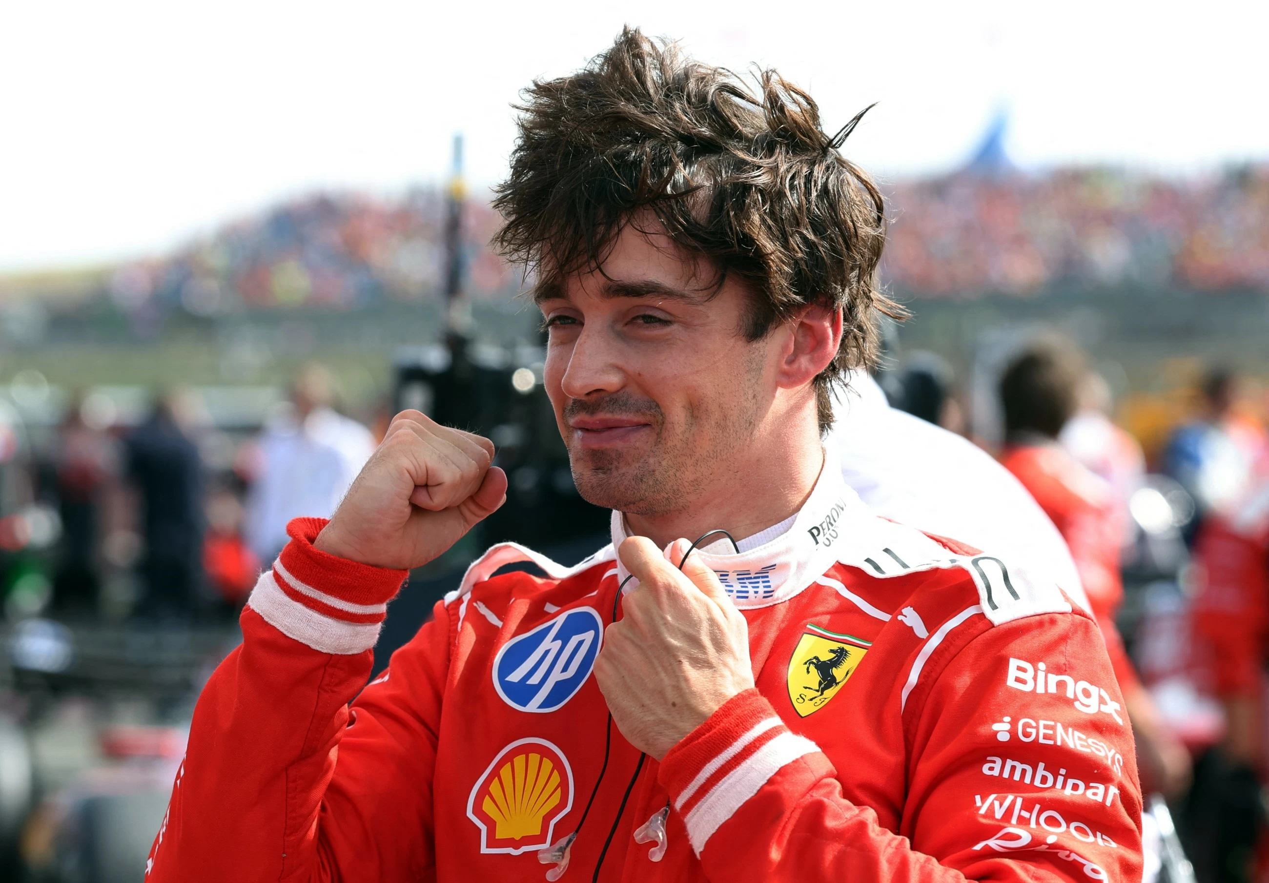 Leclerc wins British GP as F1 leader Antonelli fails to score