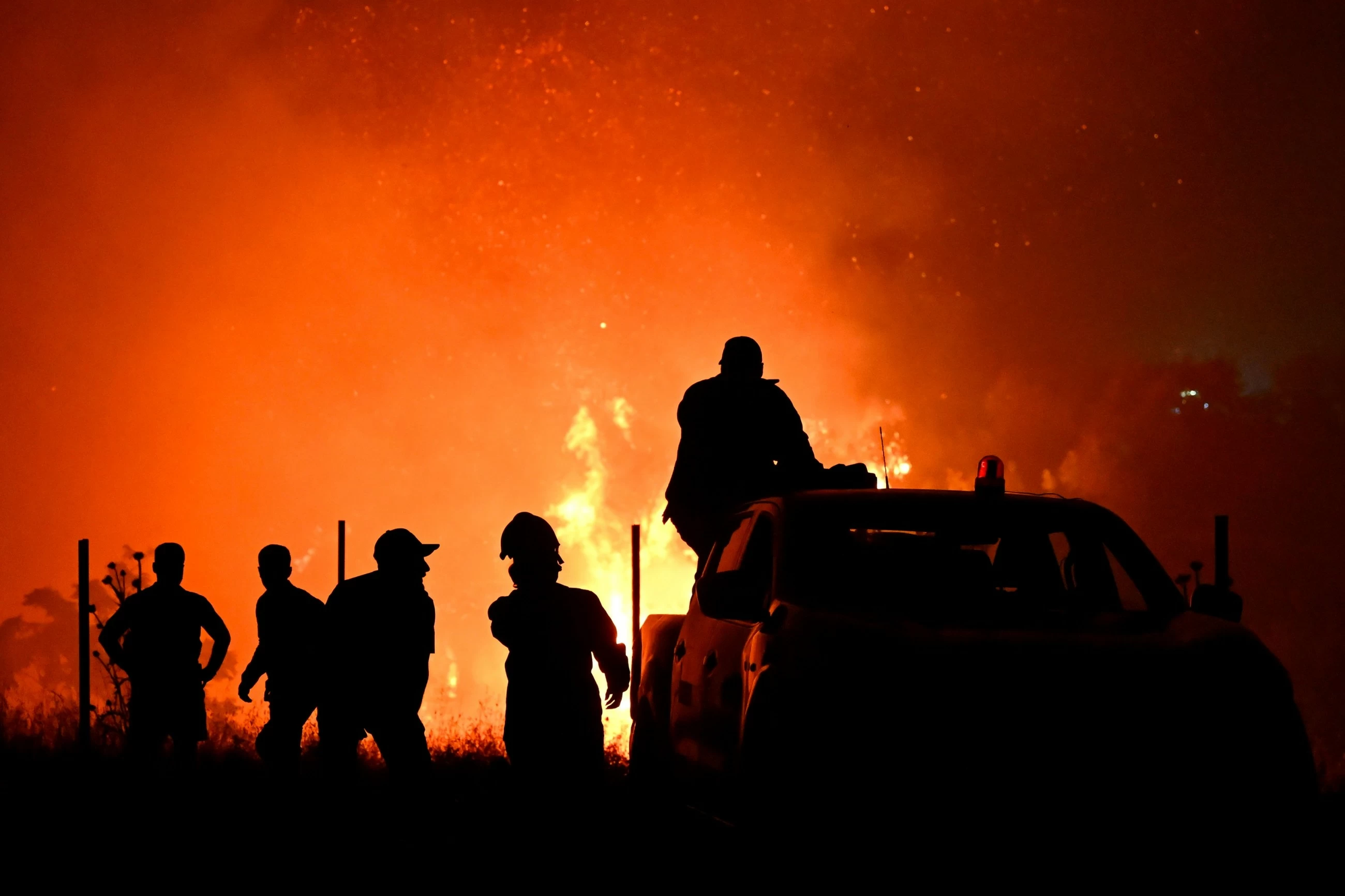 Wildfires rage in Portugal, Greece and Spain