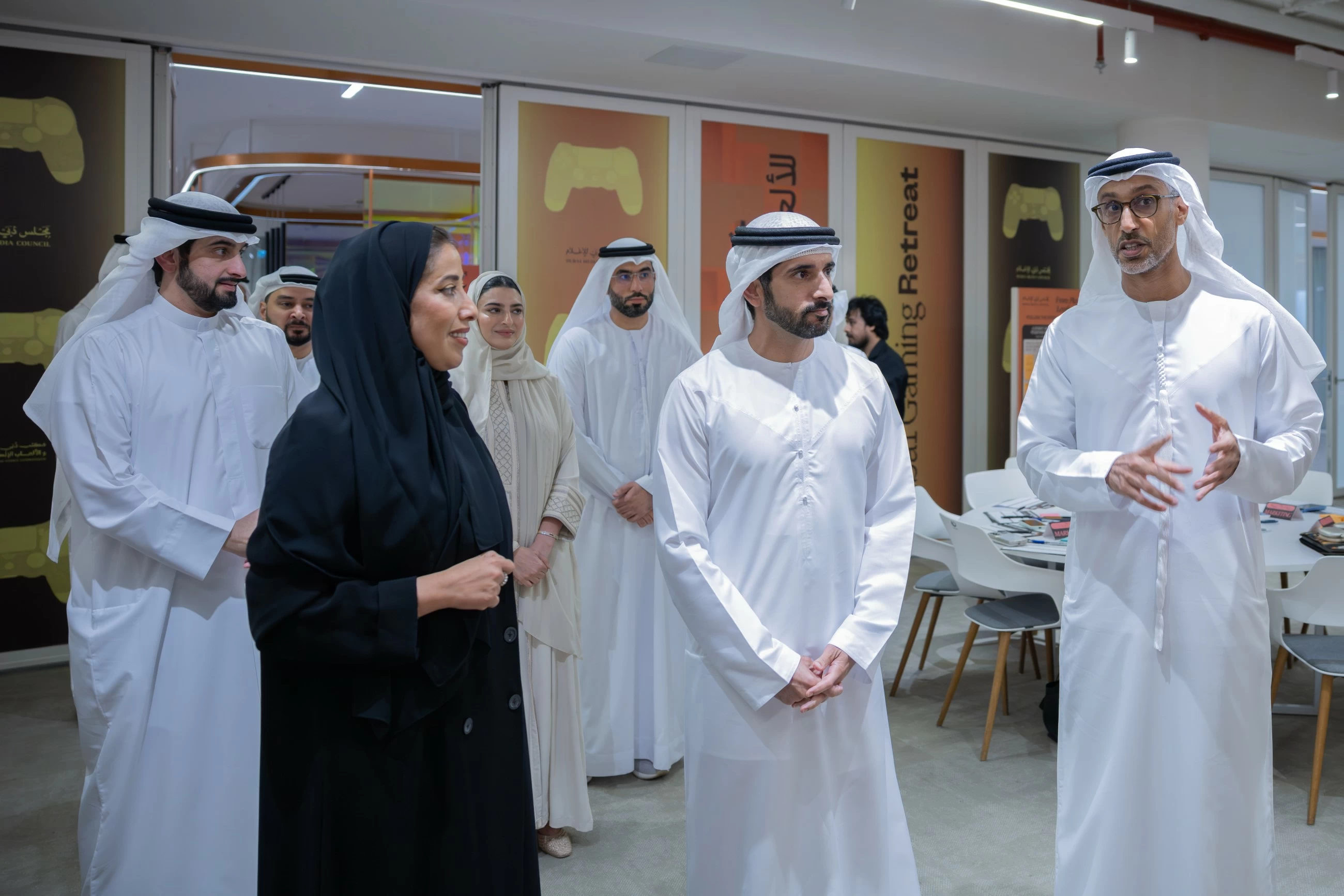 Sheikh Hamdan meets with global gaming leaders at Dubai Gaming Retreat