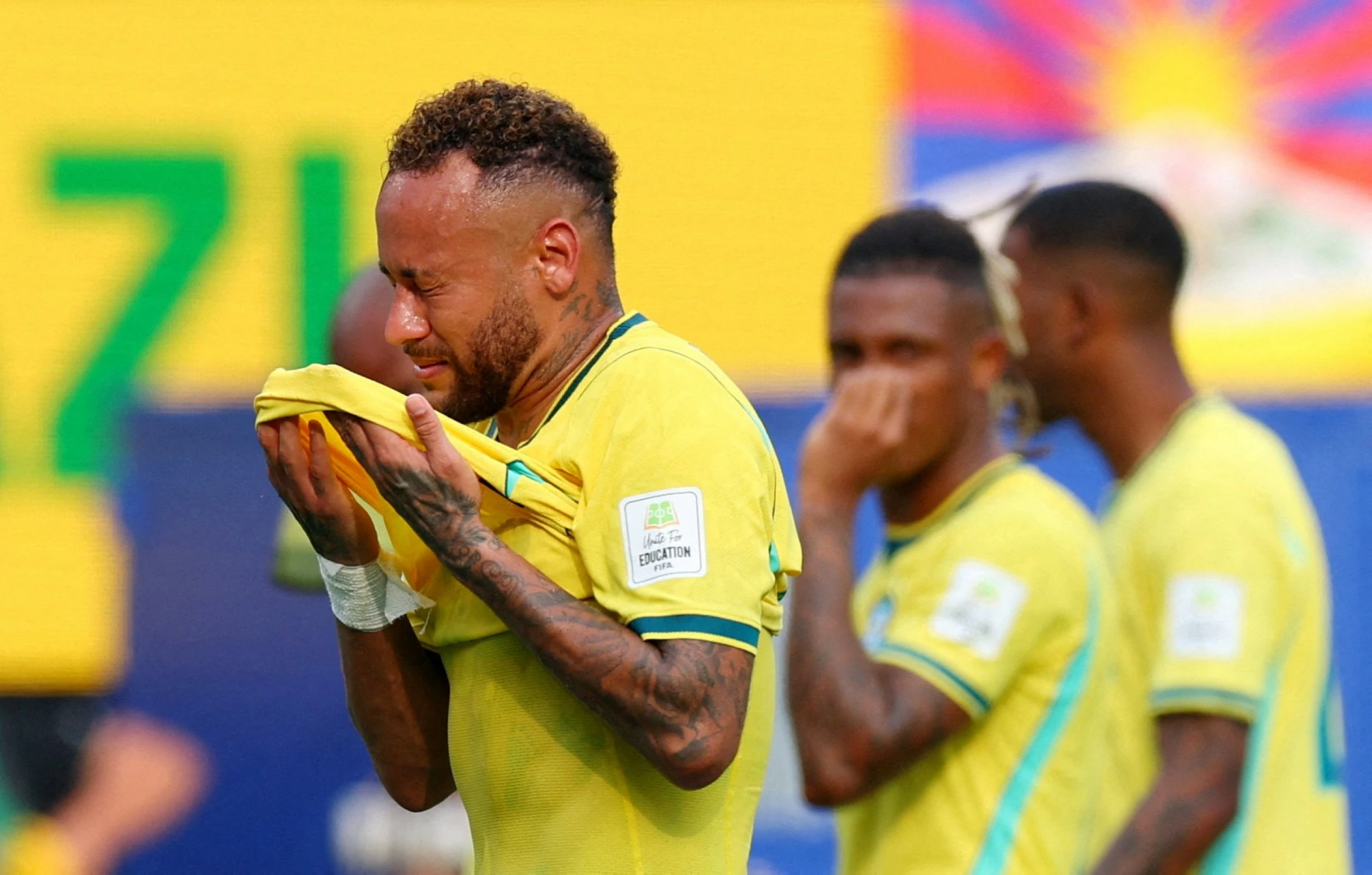 Neymar says career with Brazil 'over' after loss to Norway