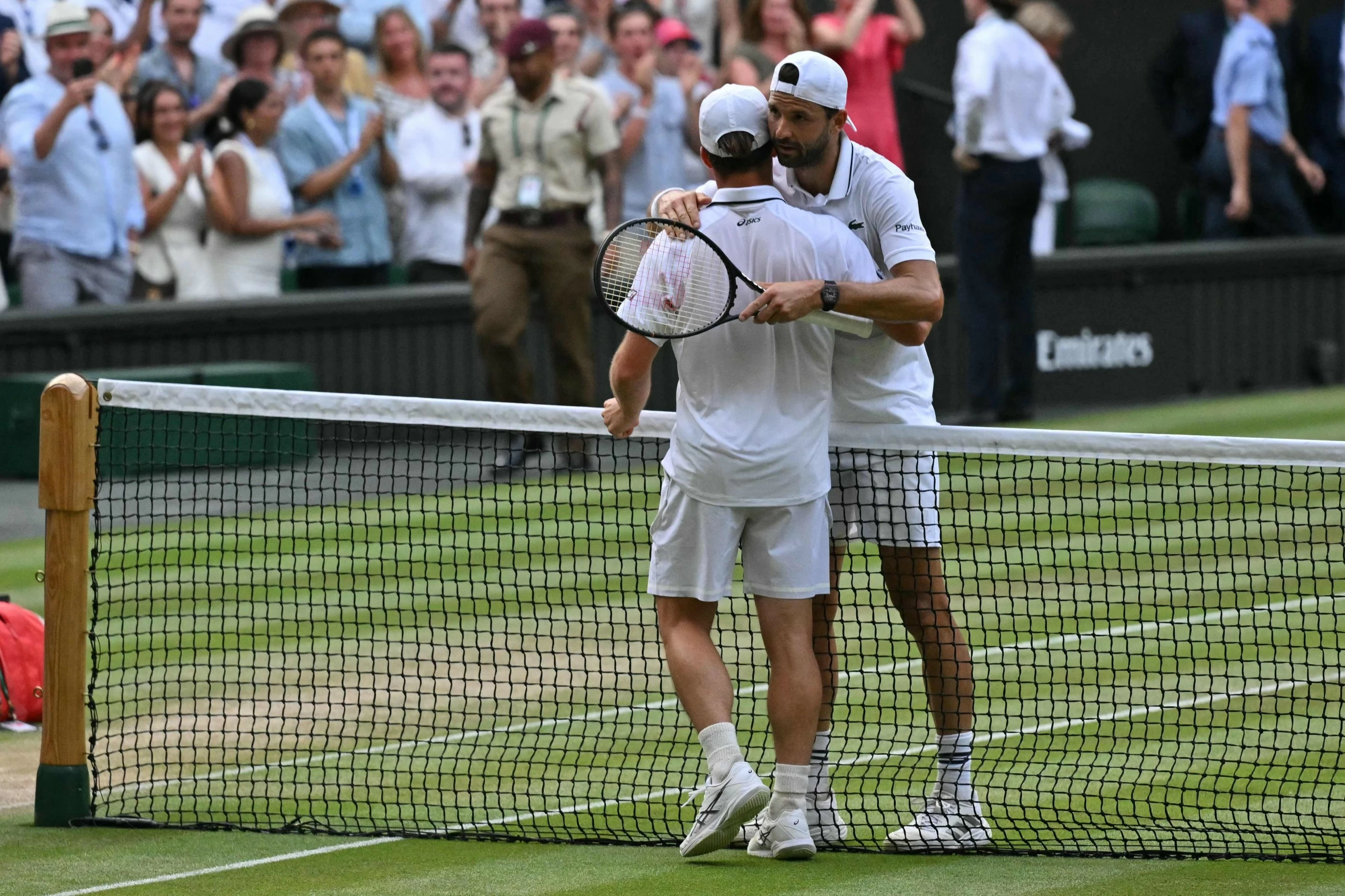 Britain's Fery stuns Dimitrov, Paolini into Wimbledon quarters