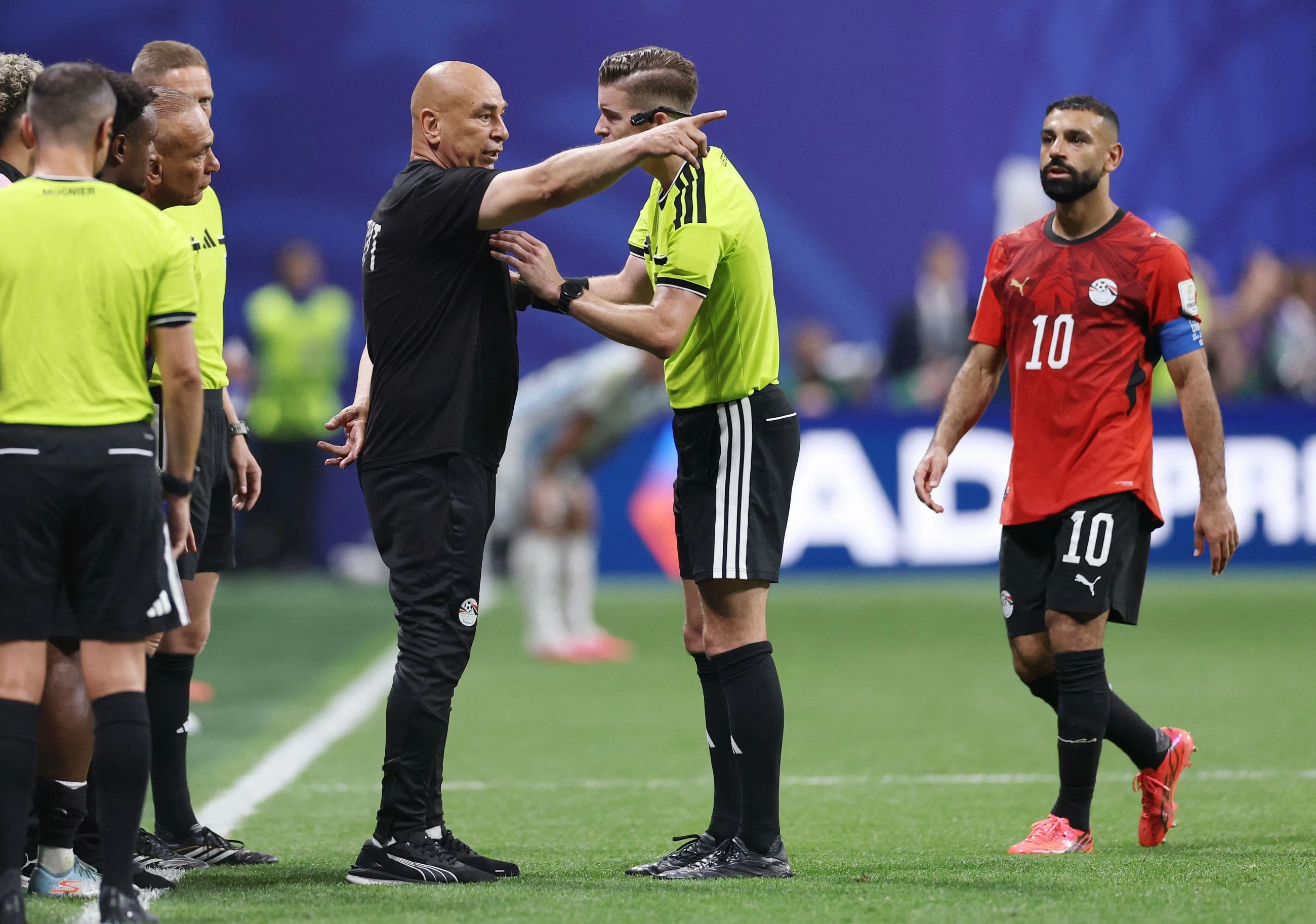 Egypt players accuse French referee of unfair decisions after Argentina World Cup defeat