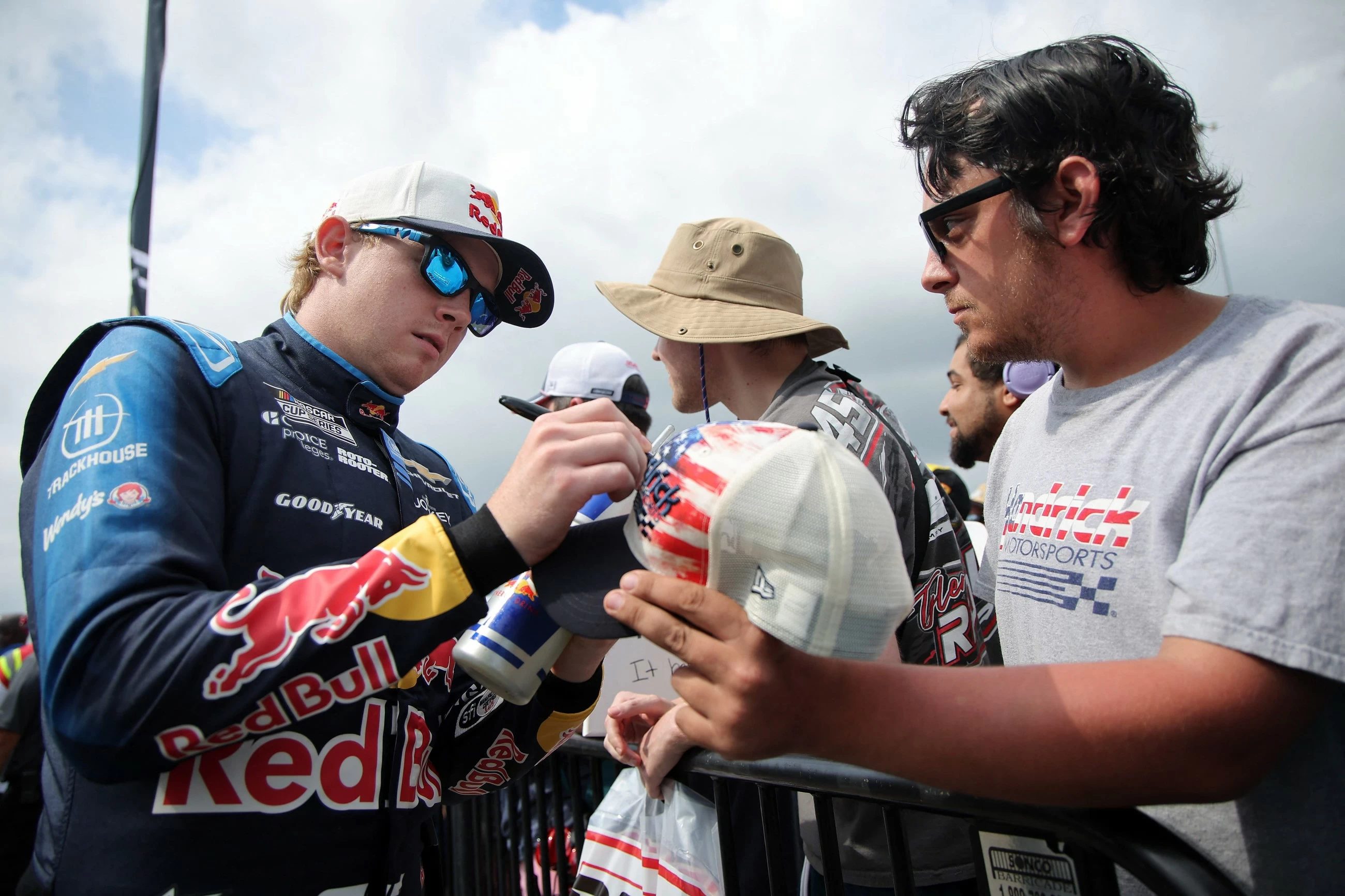 NASCAR uses 3 of its youngest drivers for Rolling Stones collaboration
