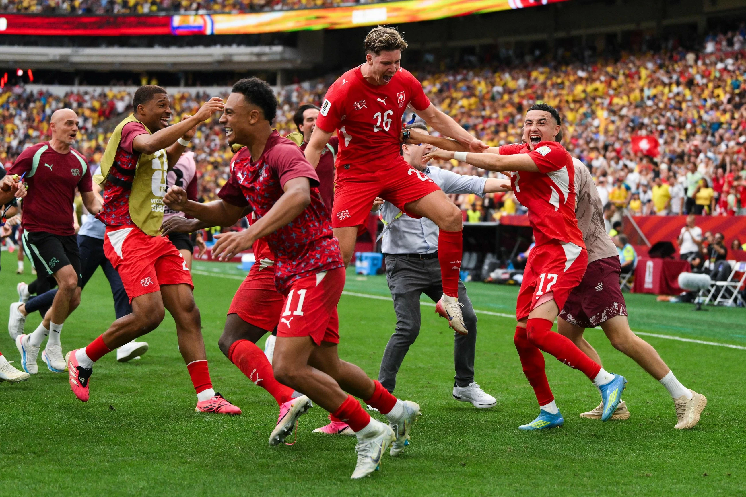 Ruben Vargas sends Switzerland to the World Cup quarterfinals with shootout win over Colombia