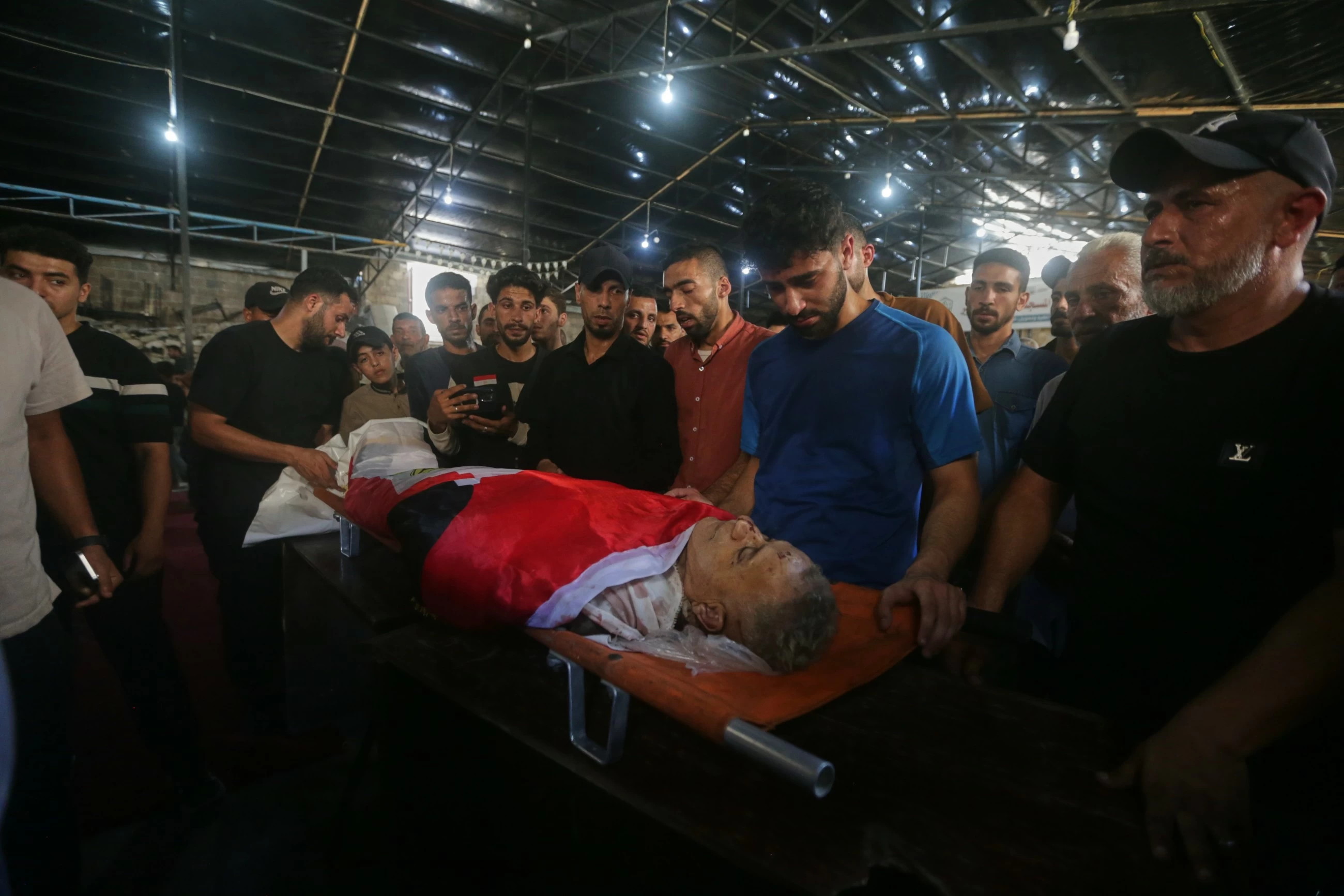 Gazans mourn aid worker killed by Israel who brought them the World Cup
