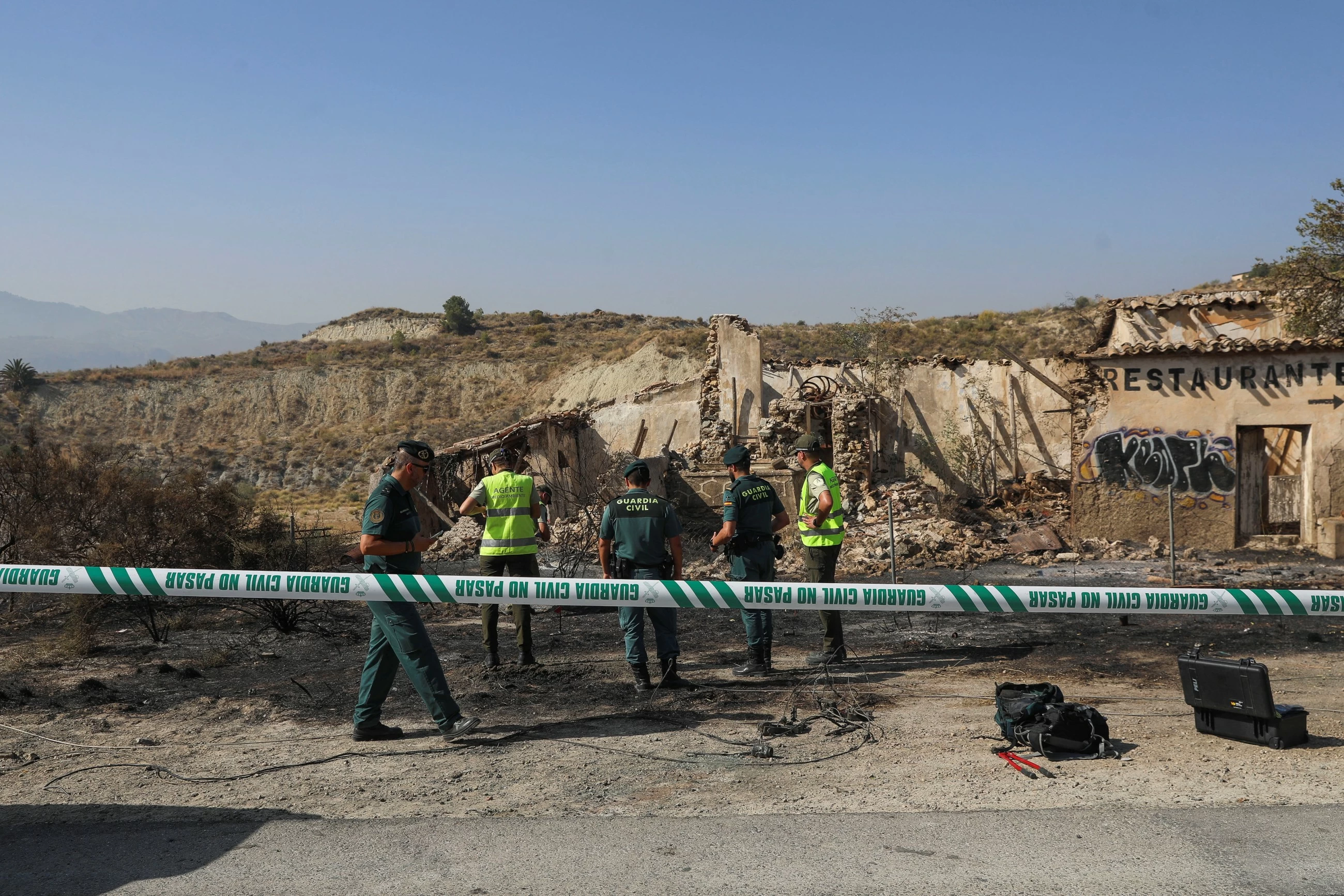 Spanish wildfire victims burned in cars as roads turned into death traps
