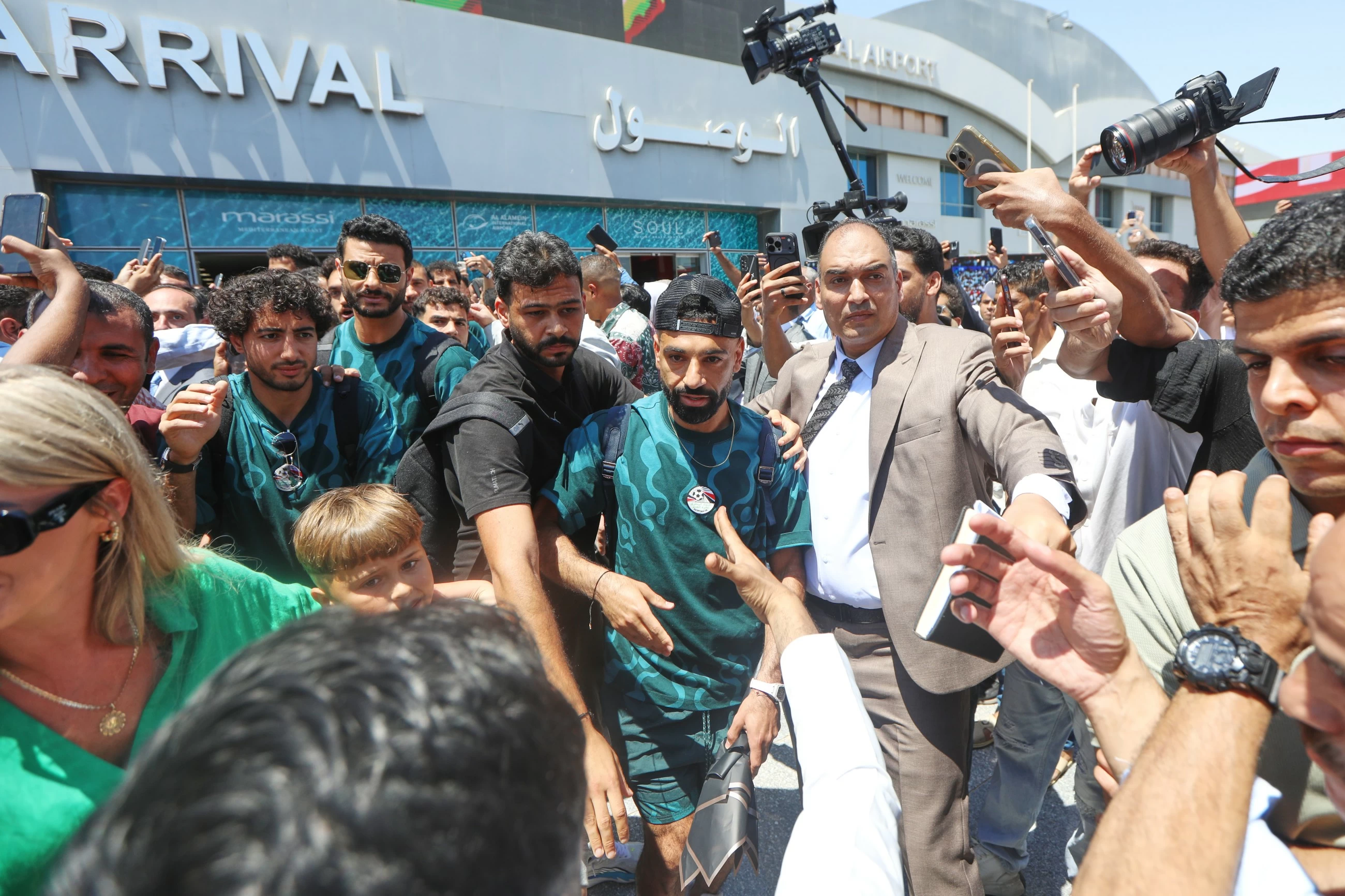 Egypt's football team gets warm welcome home after historic World Cup run
