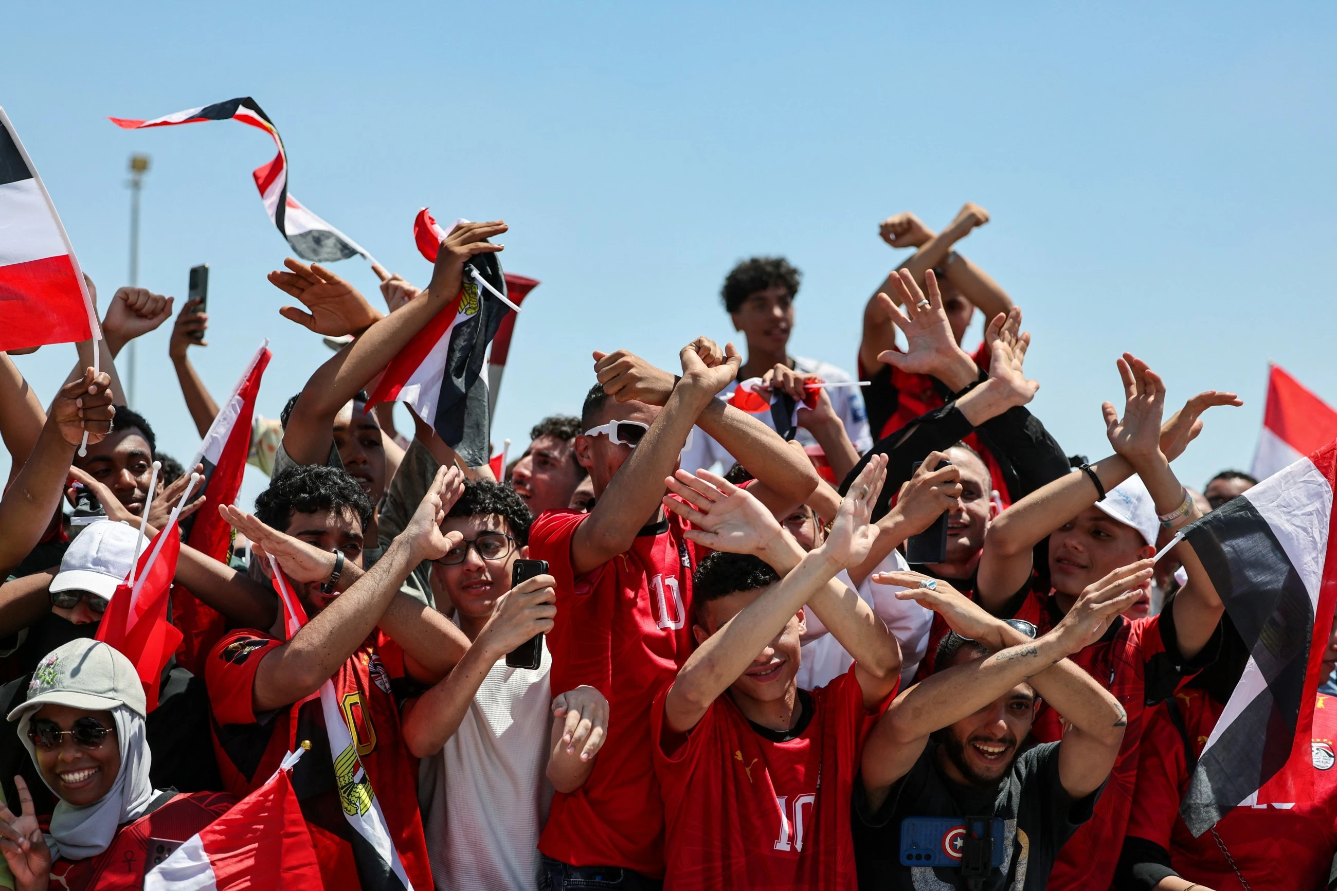 Egypt's football team gets warm welcome home after historic World Cup run