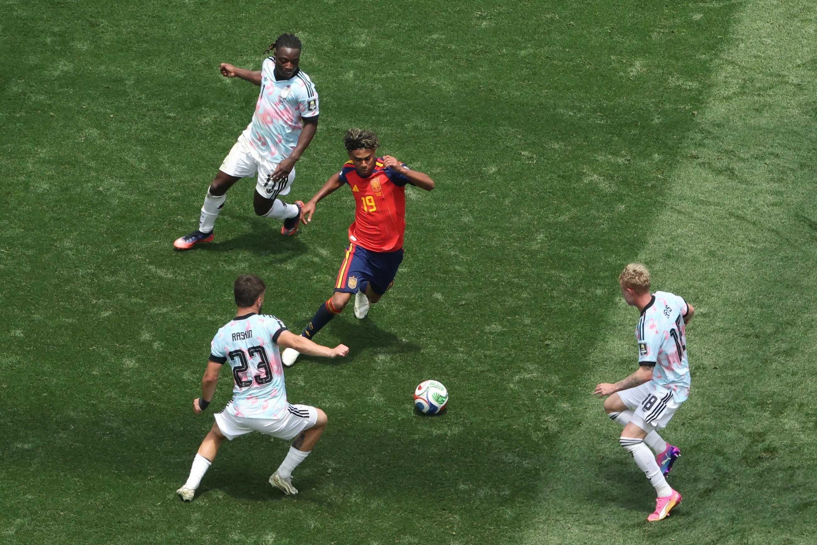 Magic Merino strikes again as Spain down Belgium to reach World Cup semis