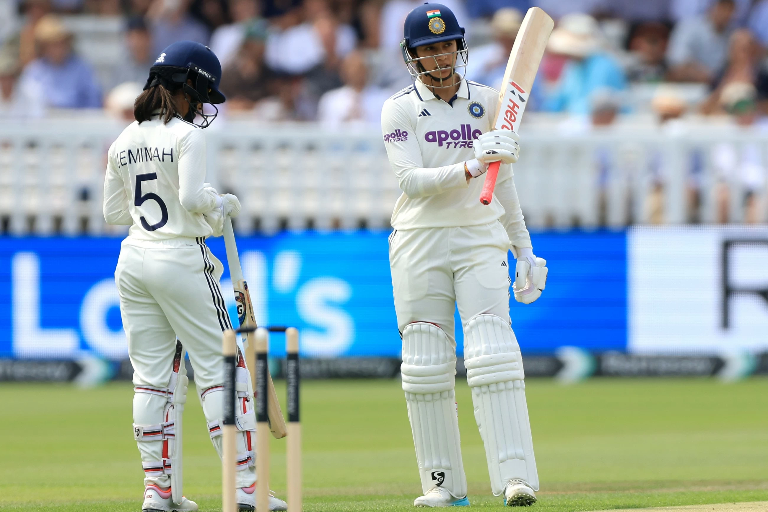 Mandhana stars as India all out for 285 in inaugural women's Test at Lord's