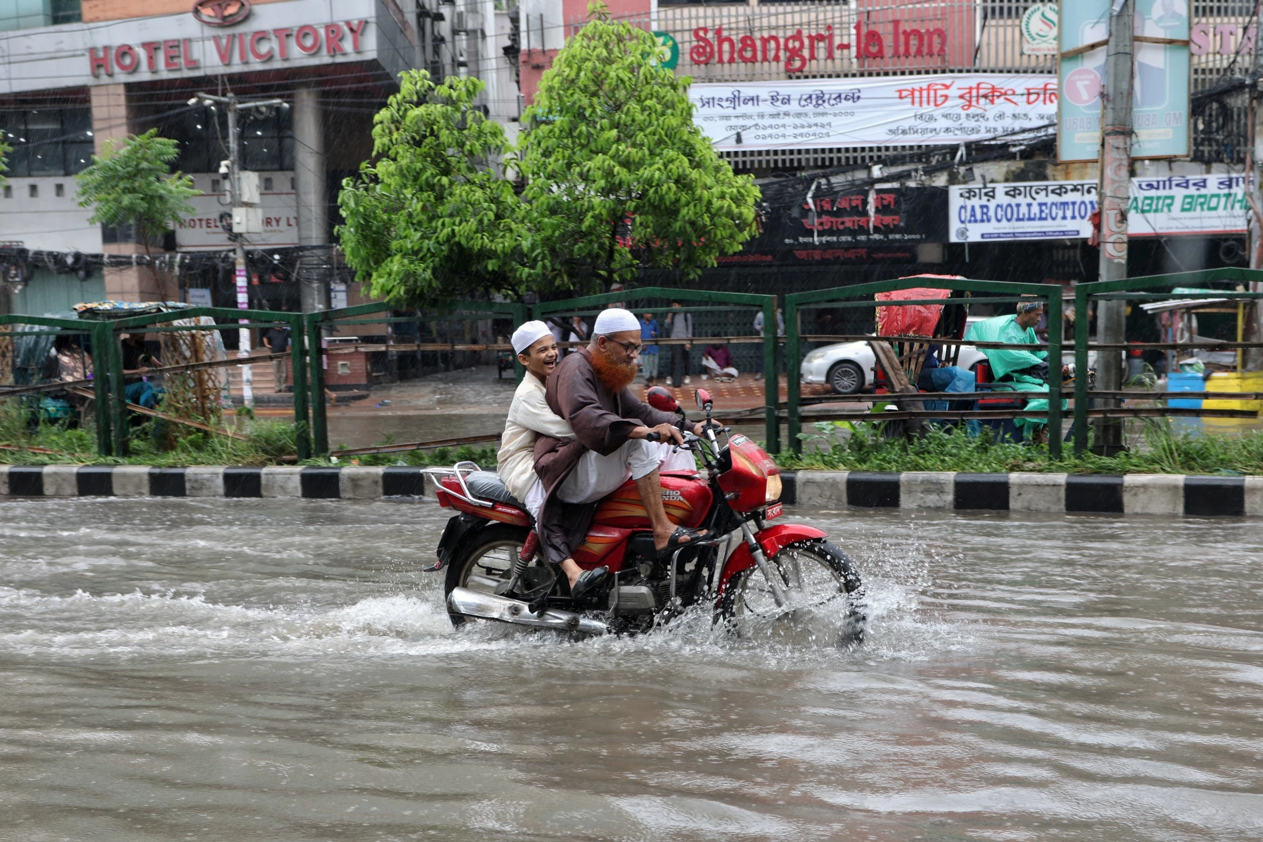 Over 40 killed, a million stranded in Bangladesh floods as authorities race to deliver aid