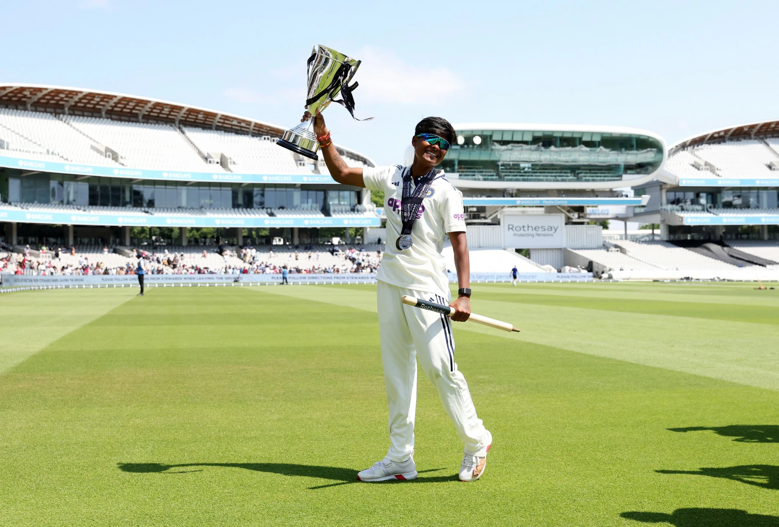 'Outstanding' India thrash England in historic first women's Test at Lord's