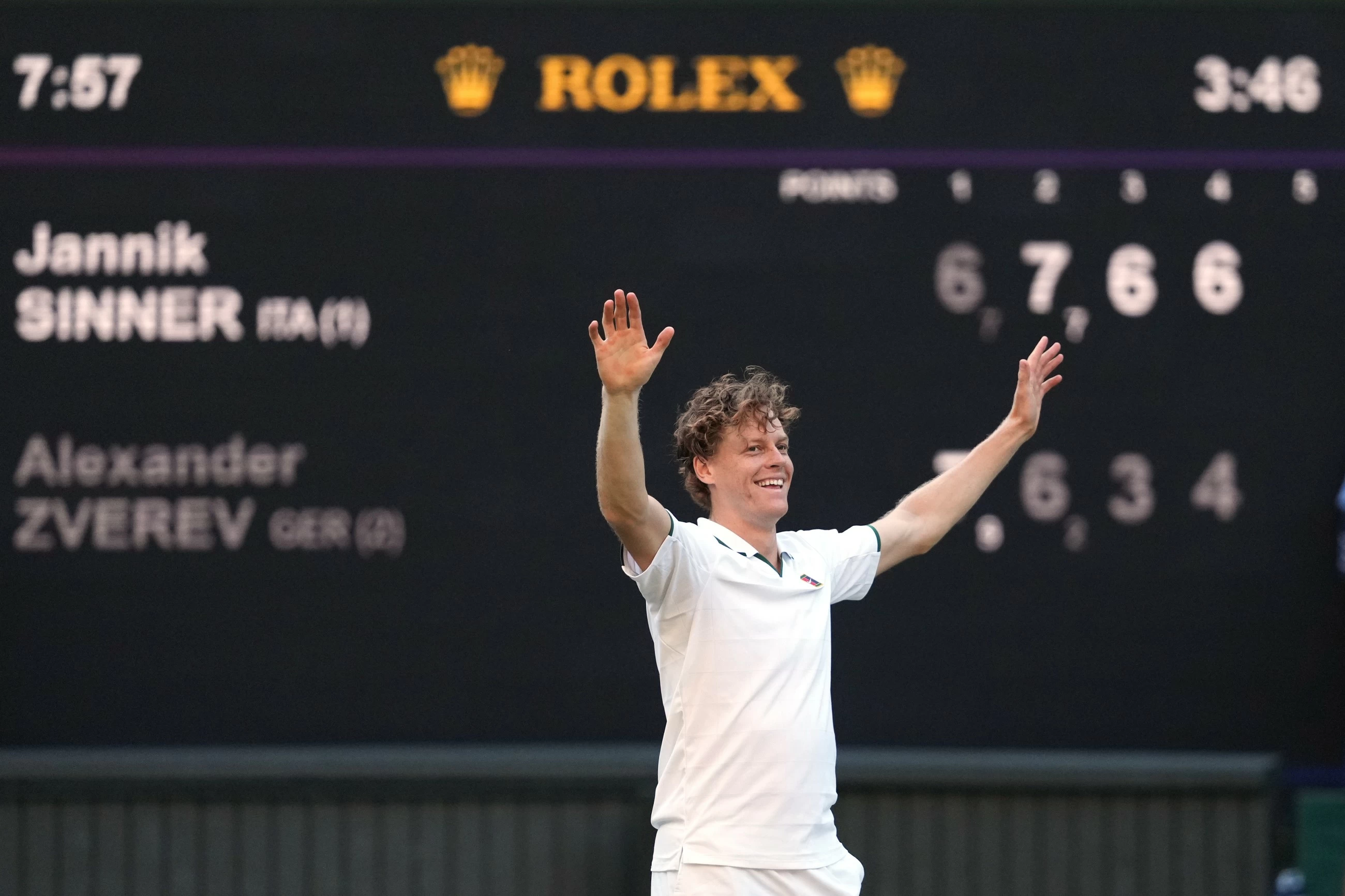 Jannik Sinner keeps evolving his game. Just like Federer, Nadal and Djokovic before him