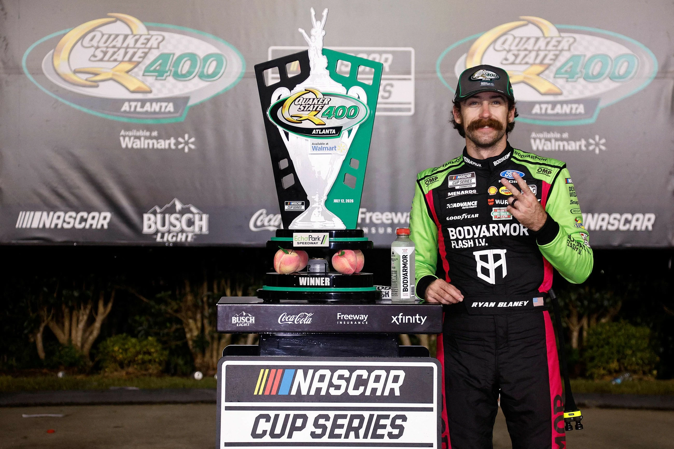 Ryan Blaney is only 65 points out of NASCAR'S points lead following dominant weekend in Atlanta