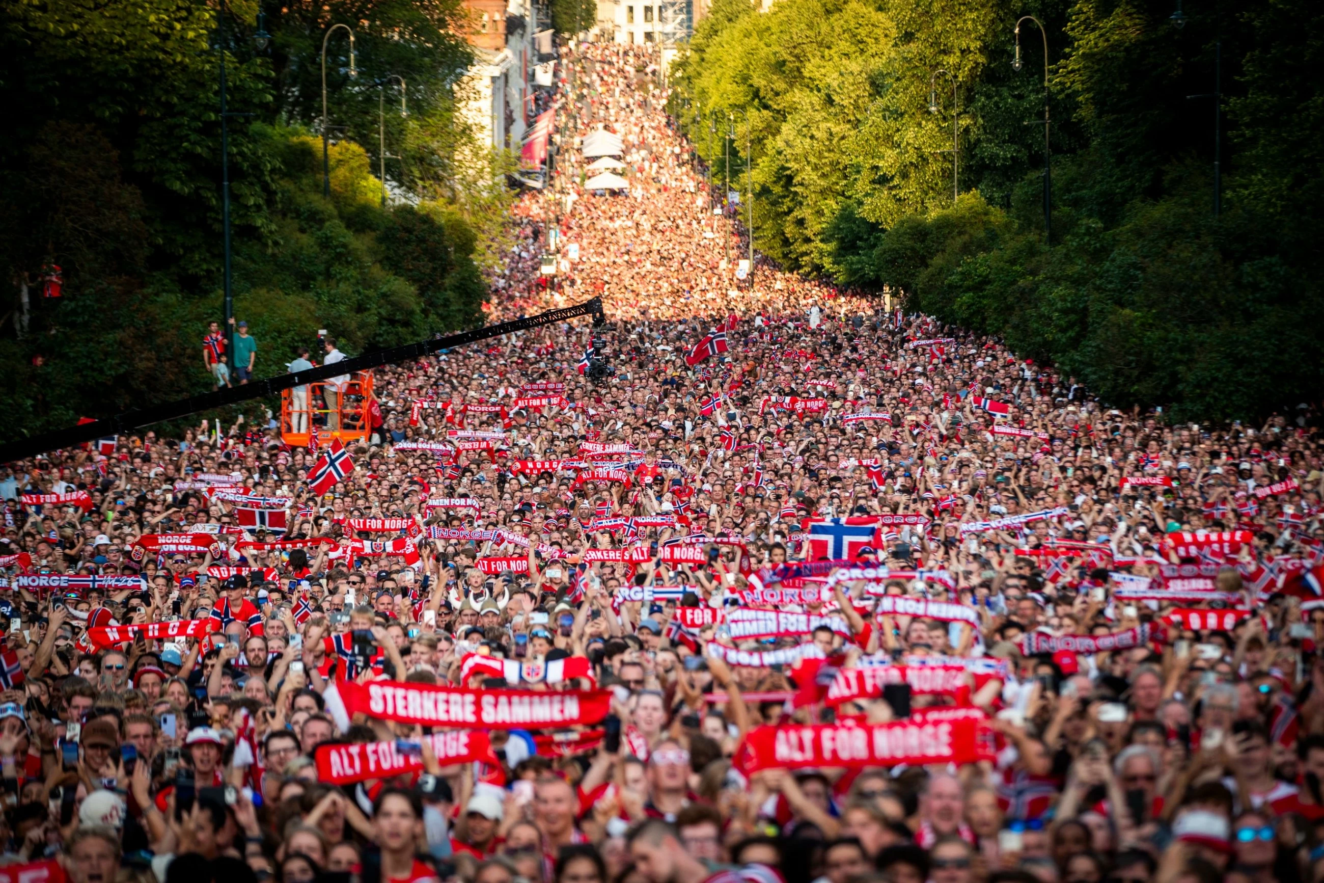 Norway turn World Cup heartbreak into celebration as huge crowds pack capital