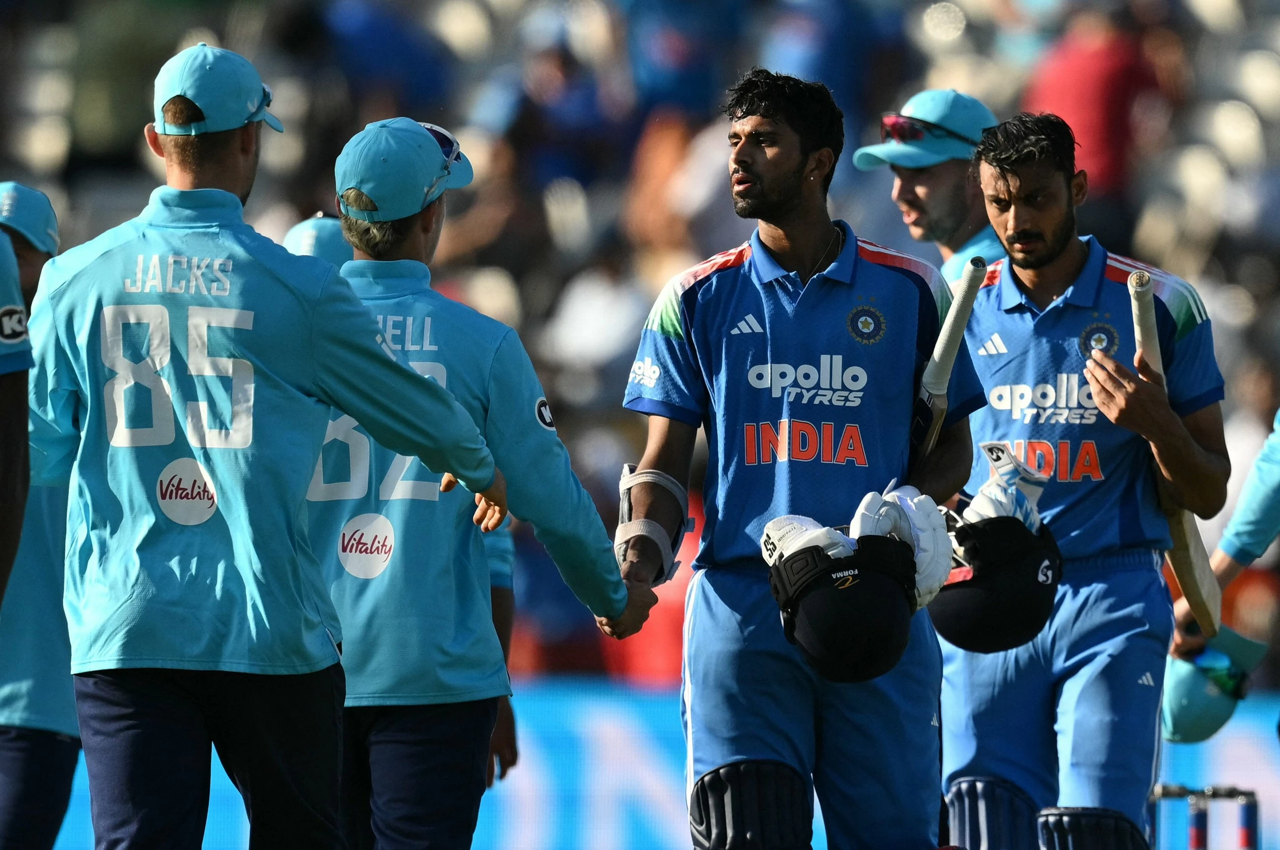 India finally breaks through on tour after beating England in a one-day cricket international