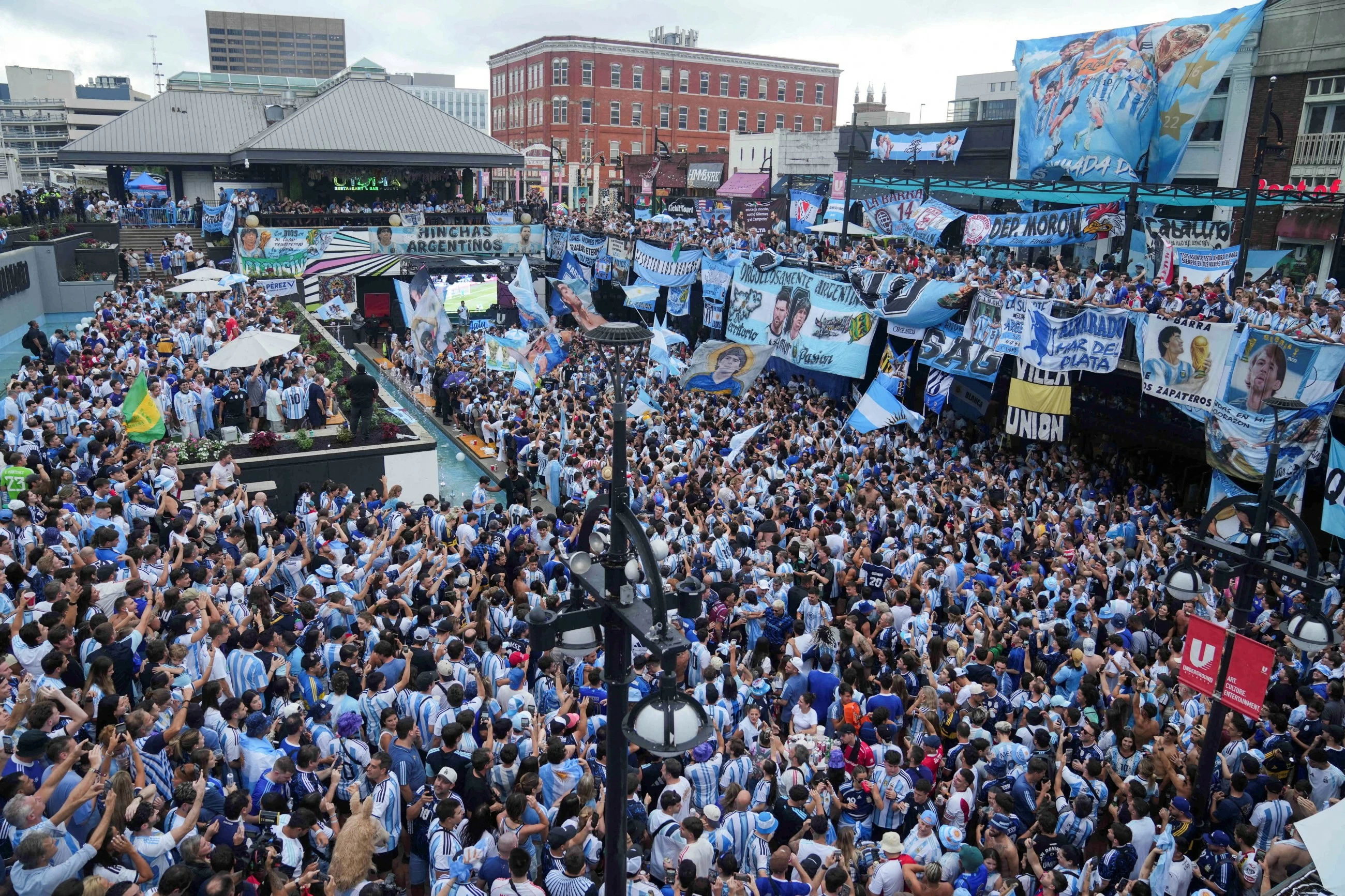 Argentina, England collide with World Cup final spot at stake