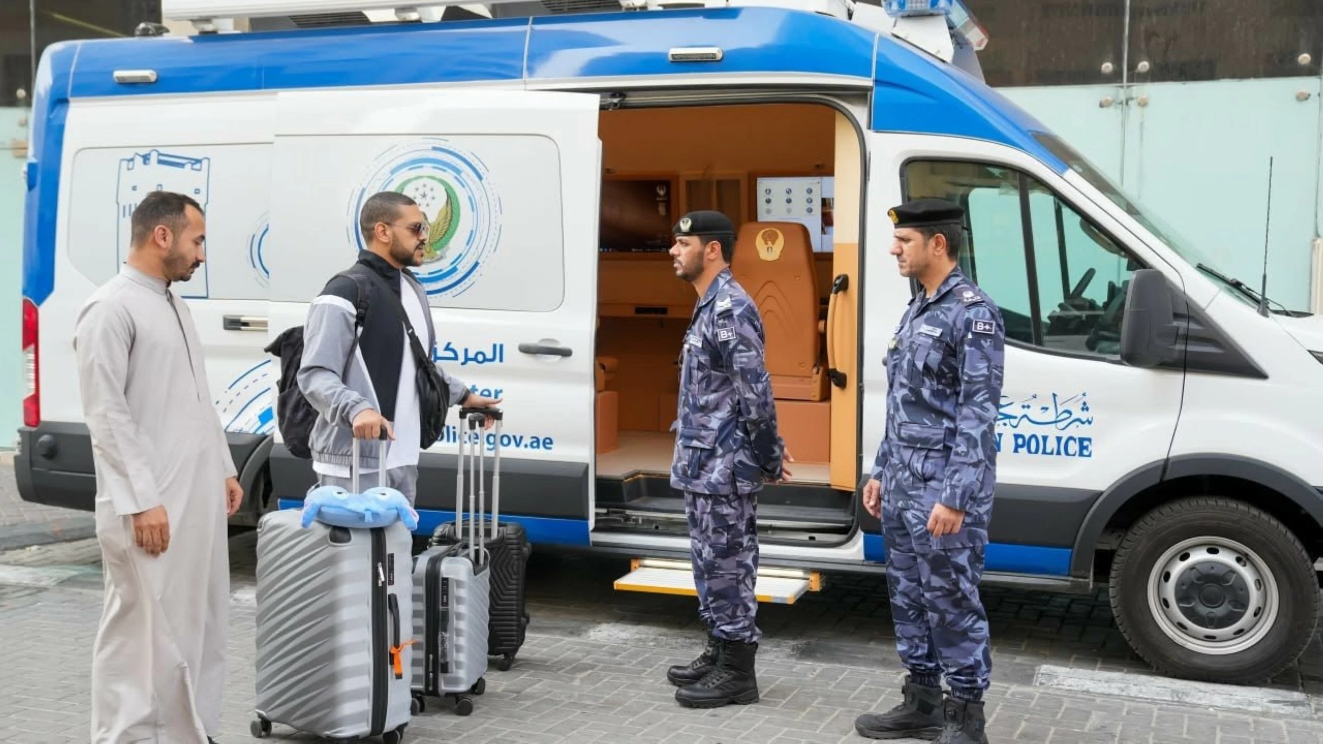 Police continue to support residents hit by Ajman Corniche Tower fire