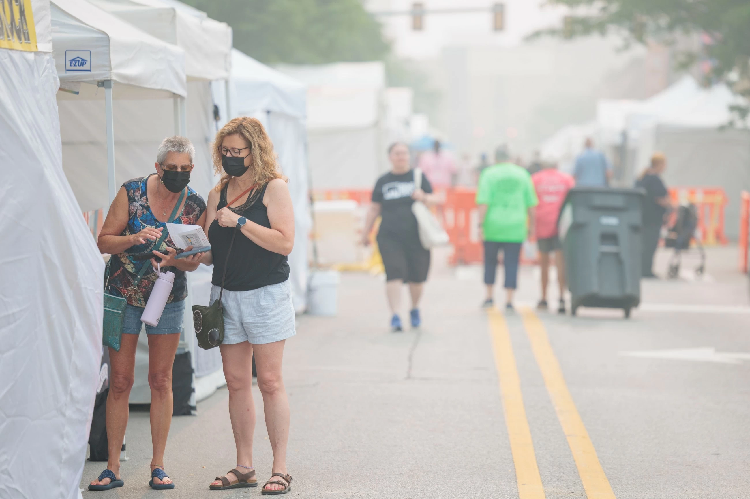 Hazardous wildfire smoke chokes millions in US and Canada