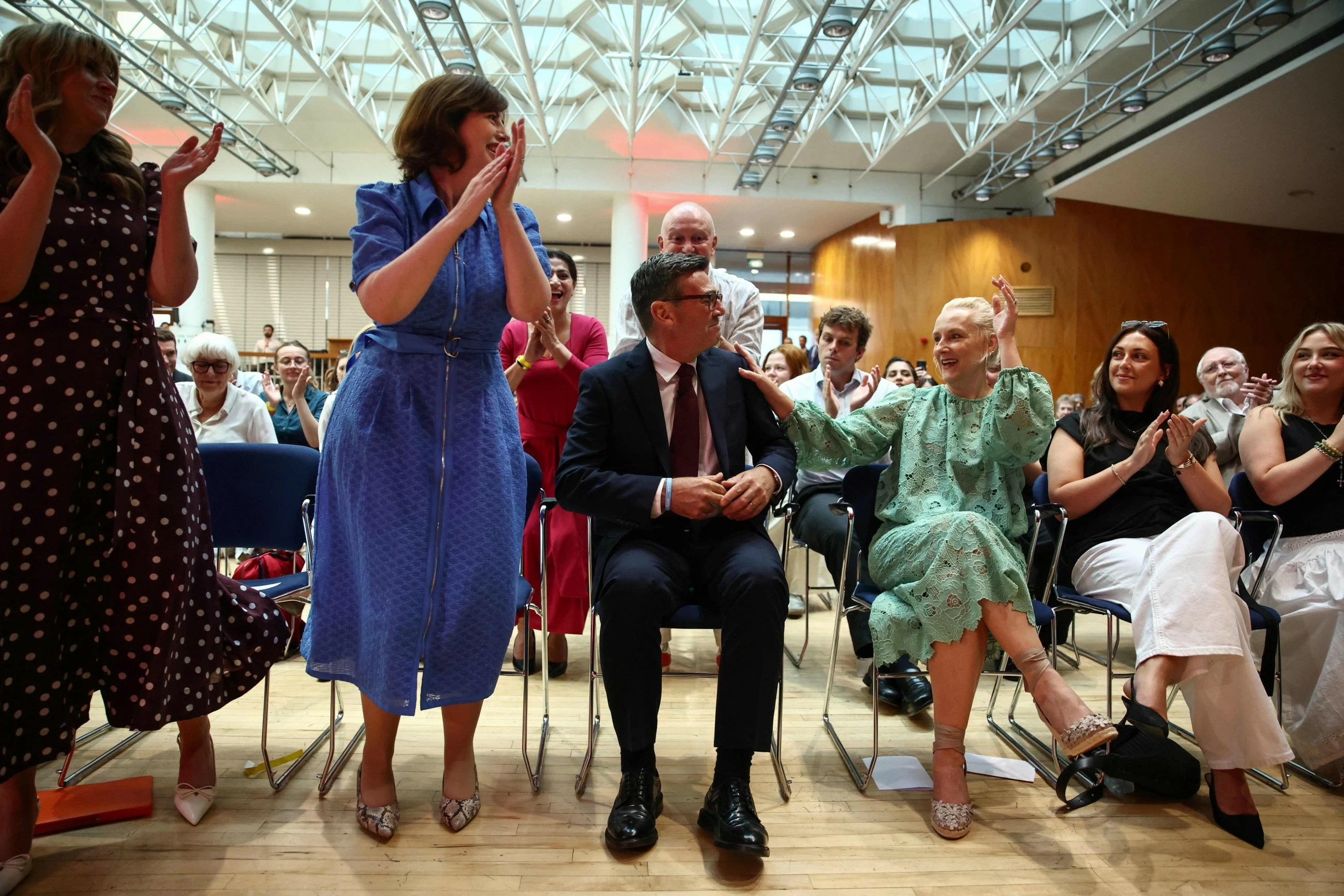 Andy Burnham is declared leader of UK's Labour Party, pledges to restore hope
