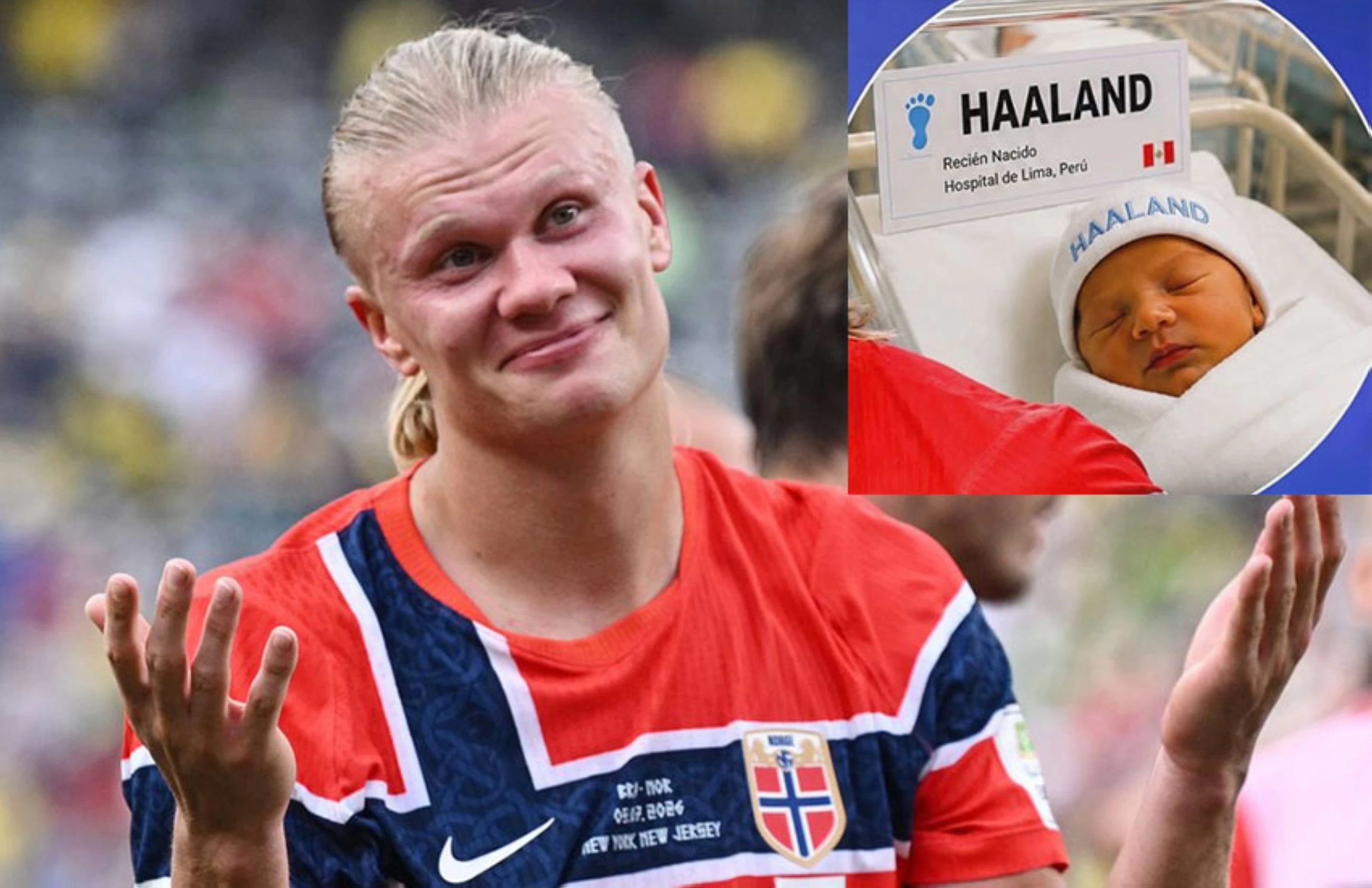 Over 500 Peruvian parents name their newborn babies after Norway's striker Haaland