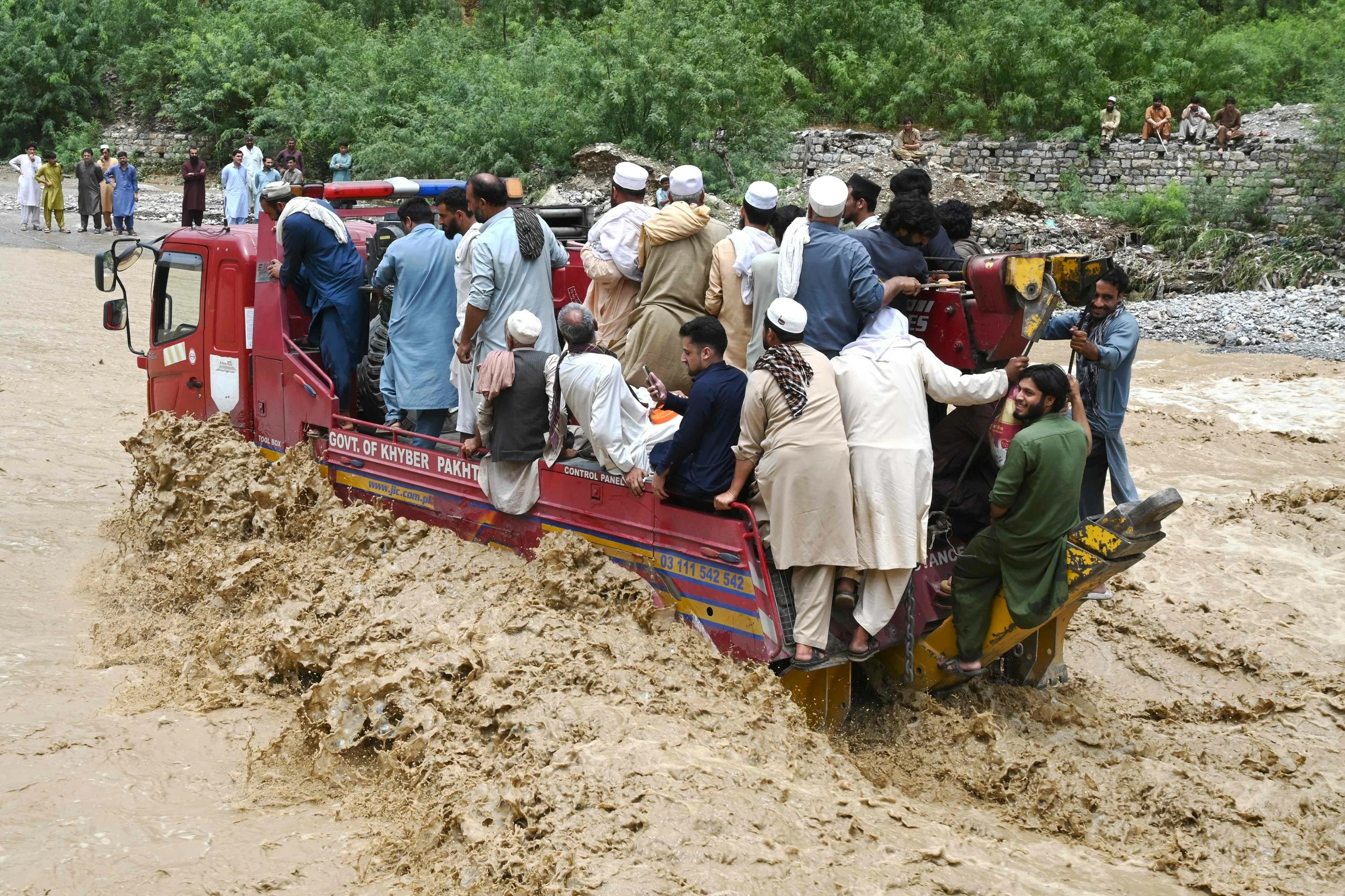 Six killed as torrential rain triggers flash floods in Pakistan's KP province