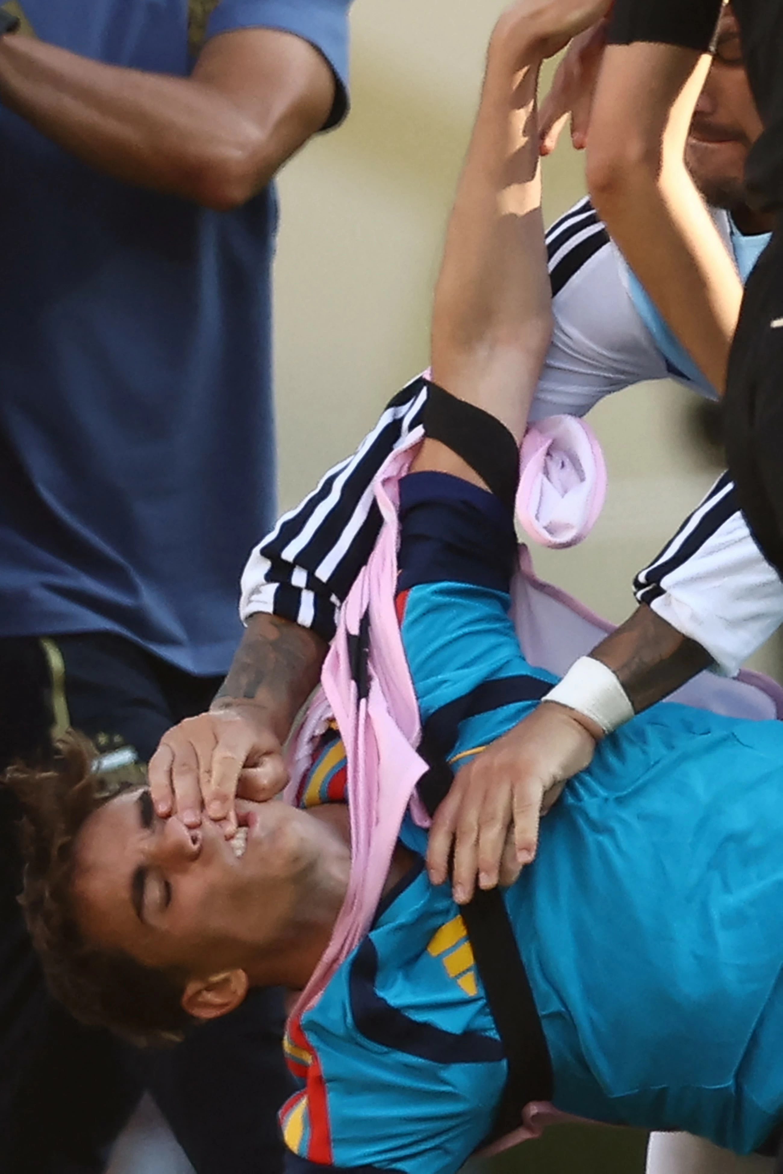 Fifa investigates Argentina players confronting Spain's on-field World Cup celebrations