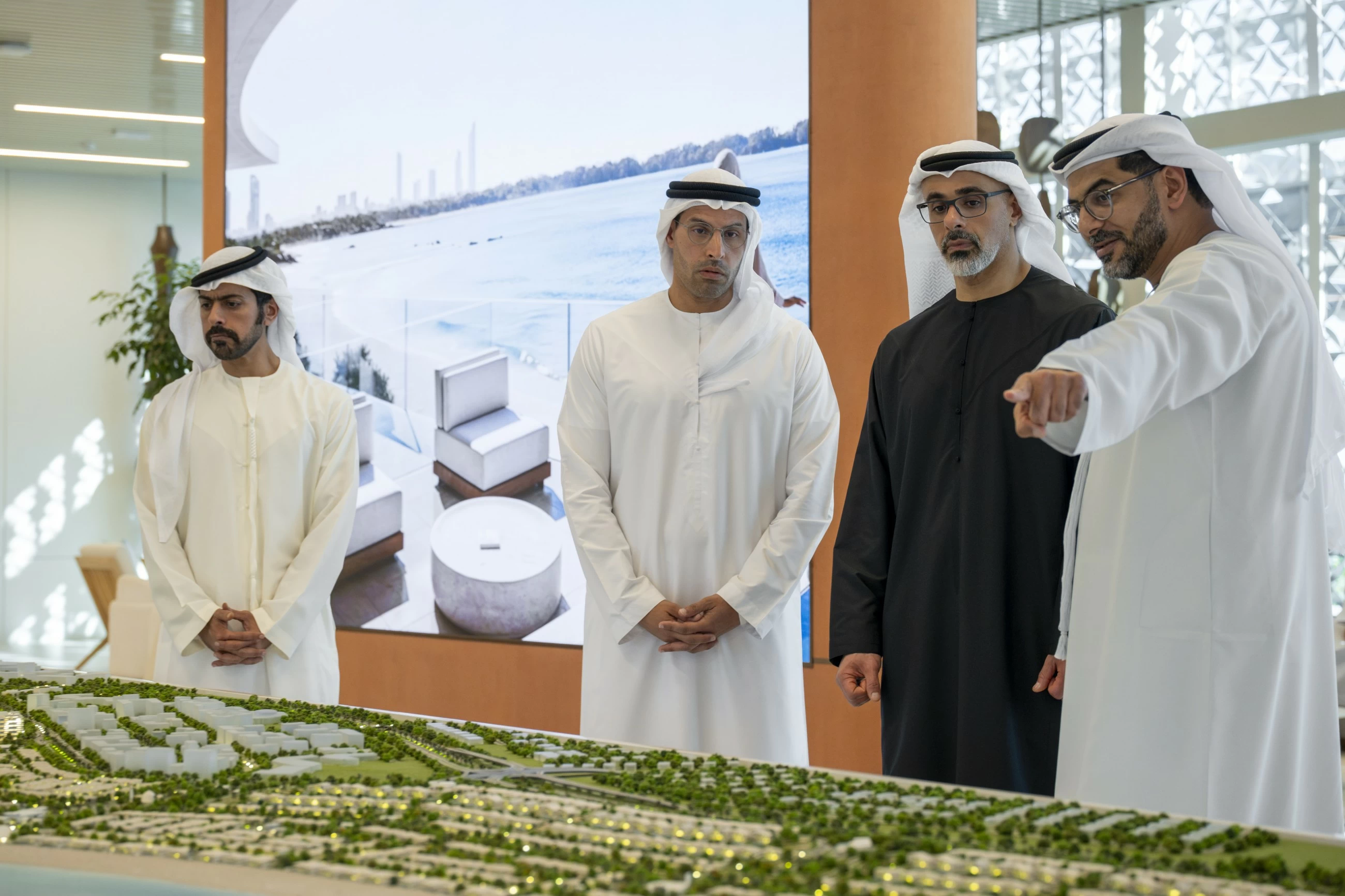 Sheikh Khaled witnesses launch of Dhs100b Marsa Al Saadiyat development project