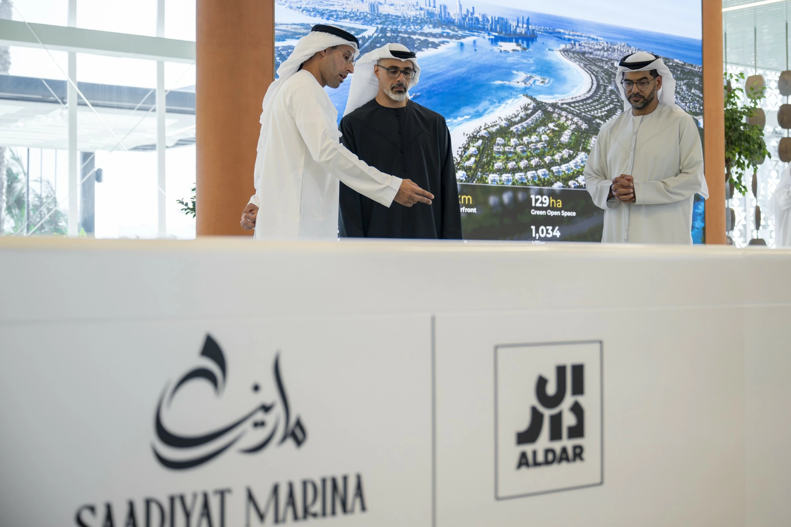 Sheikh Khaled witnesses launch of Dhs100b Marsa Al Saadiyat development project