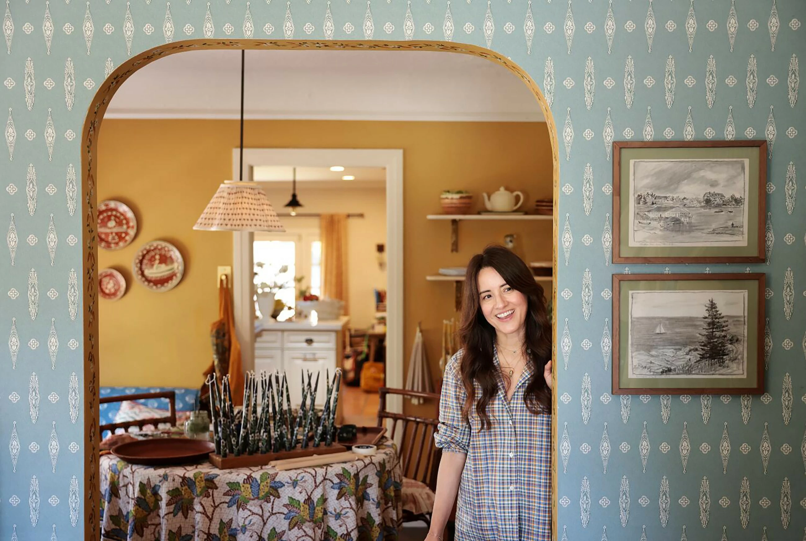 This is the story of how grief turned Esme Saleh into a folk artist