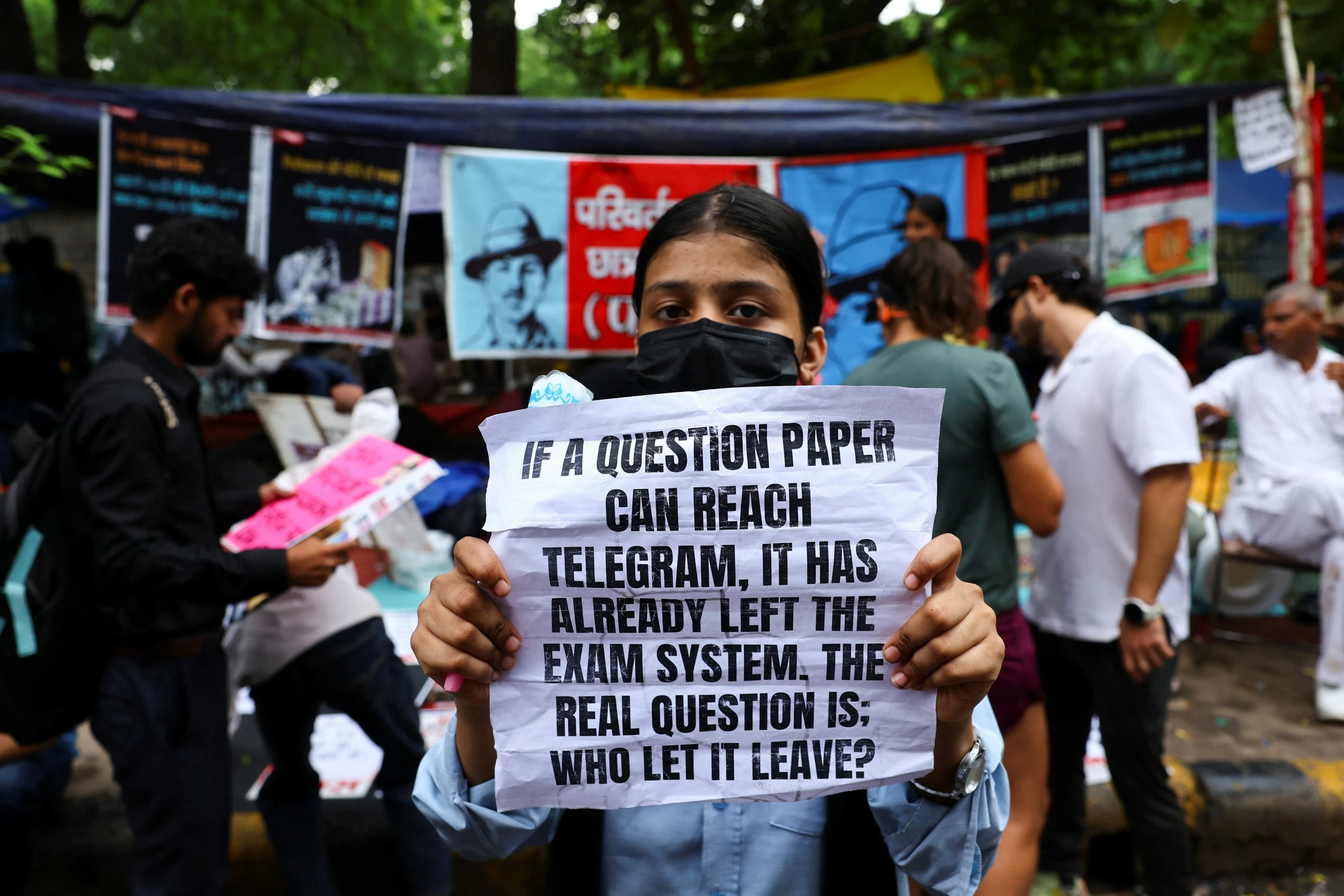 Fast-track courts to prosecute those behind exam leaks in India