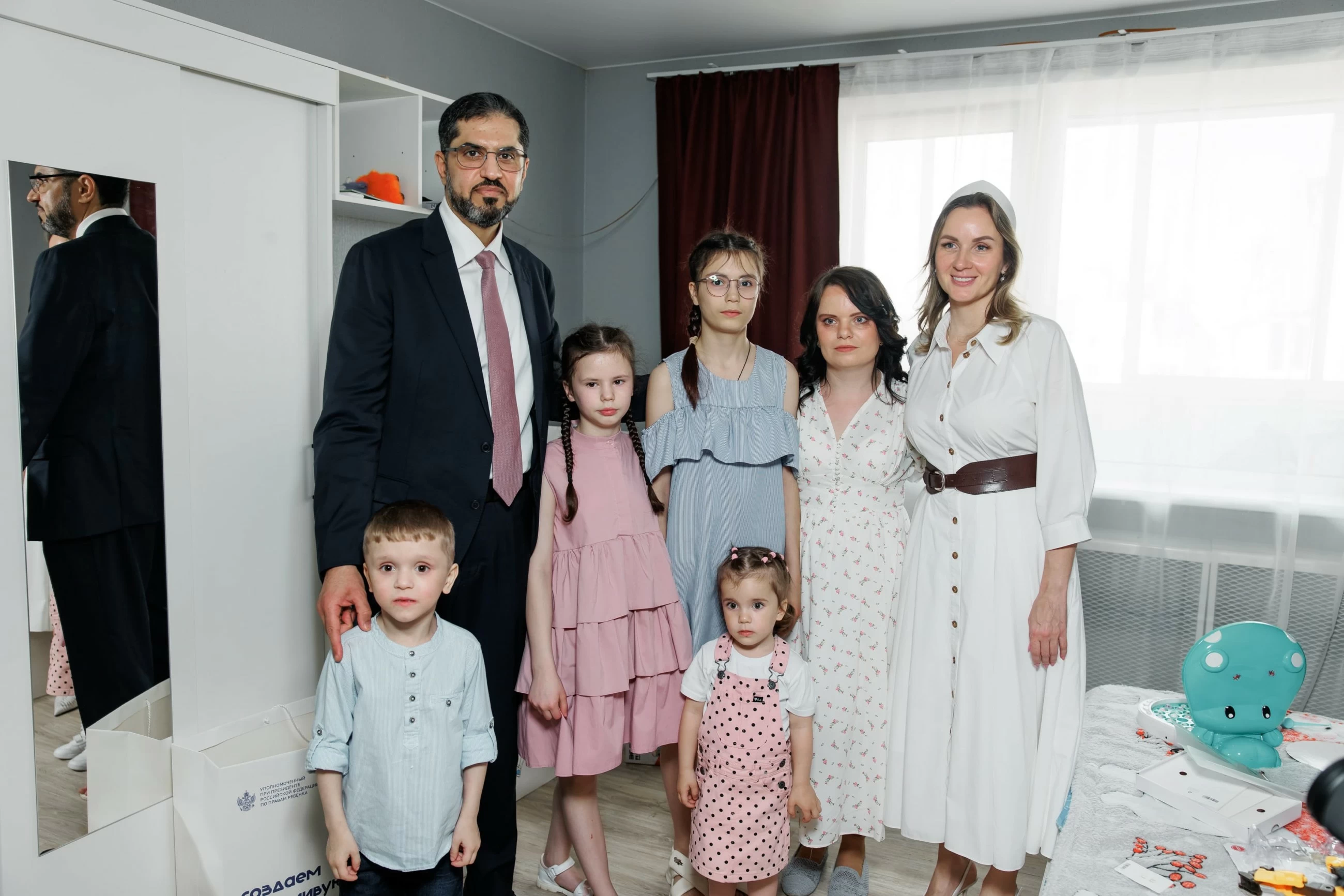 UAE's Zayed for Good Foundation reunites Russian mother and 4 children