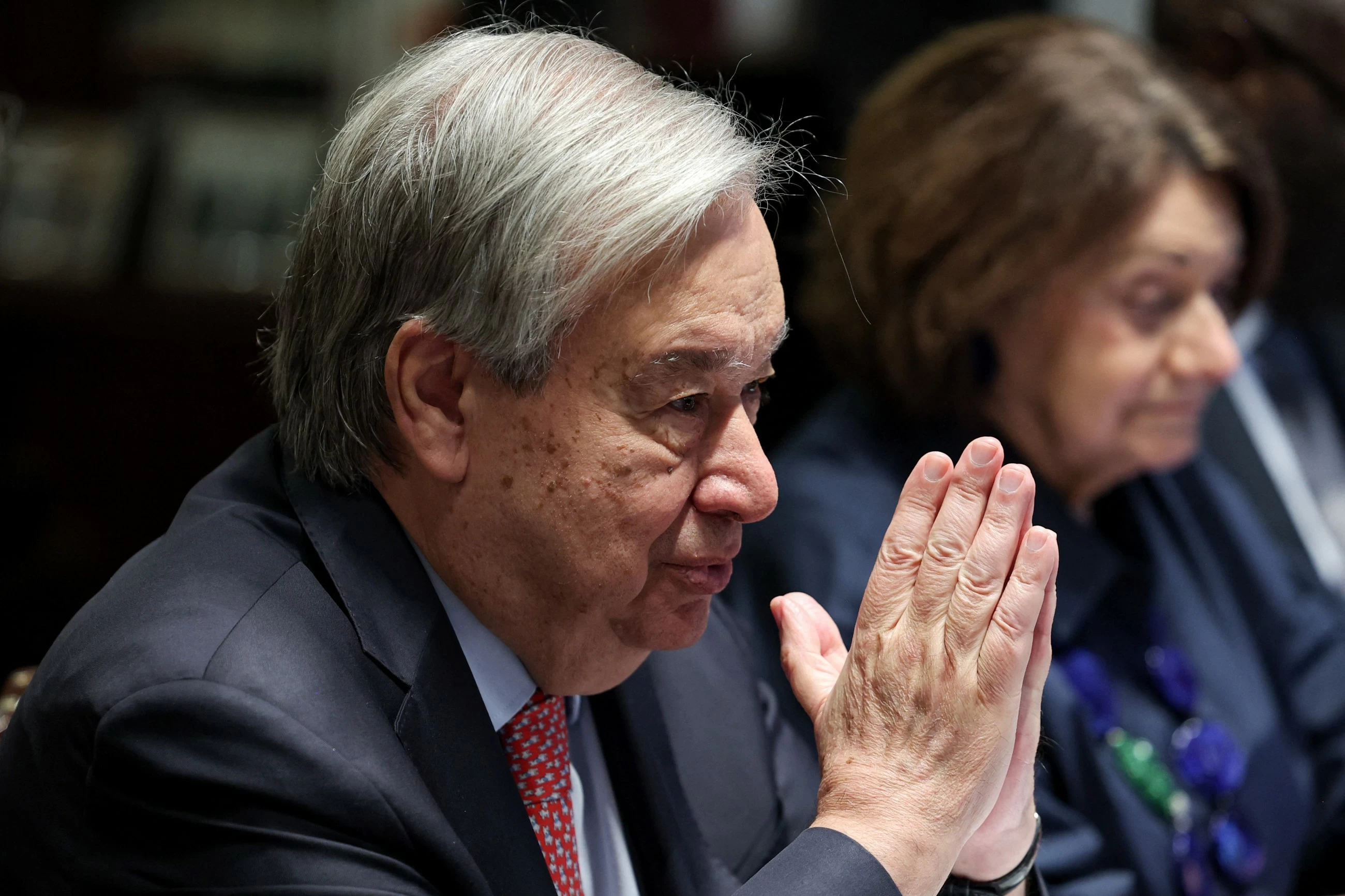 In Cyprus, UN chief meets rival leaders, mulls prospects for talks