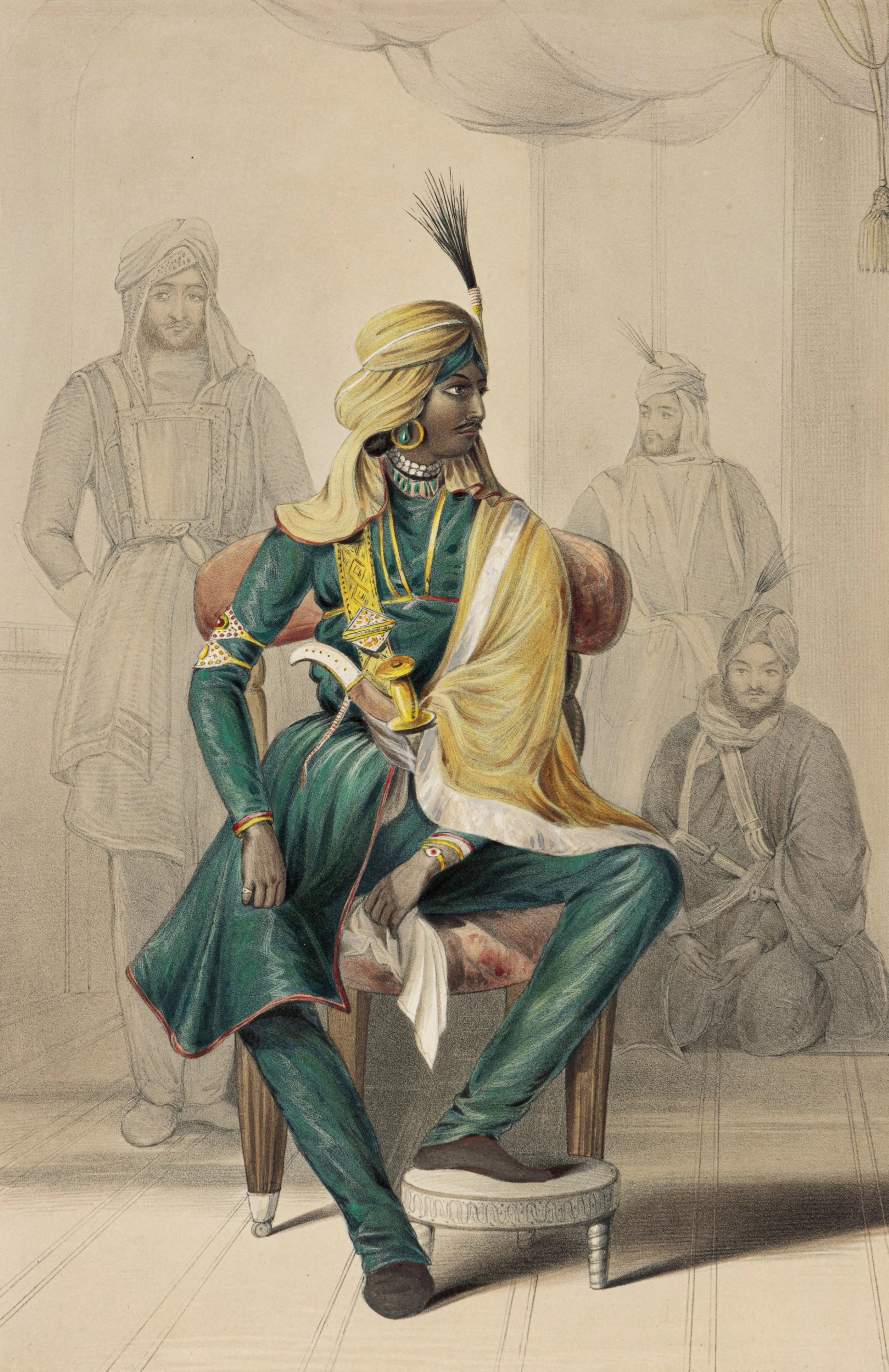 DAG hosts exhibition of Indian portraits made by Emily Eden during British era