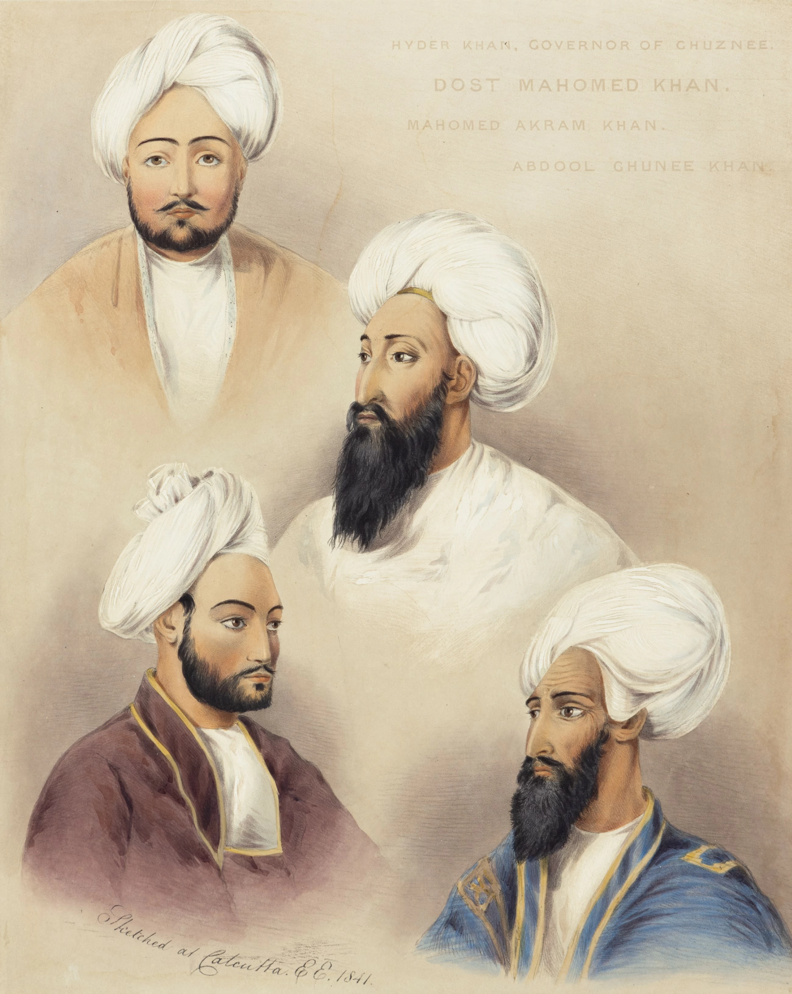 DAG hosts exhibition of Indian portraits made by Emily Eden during British era