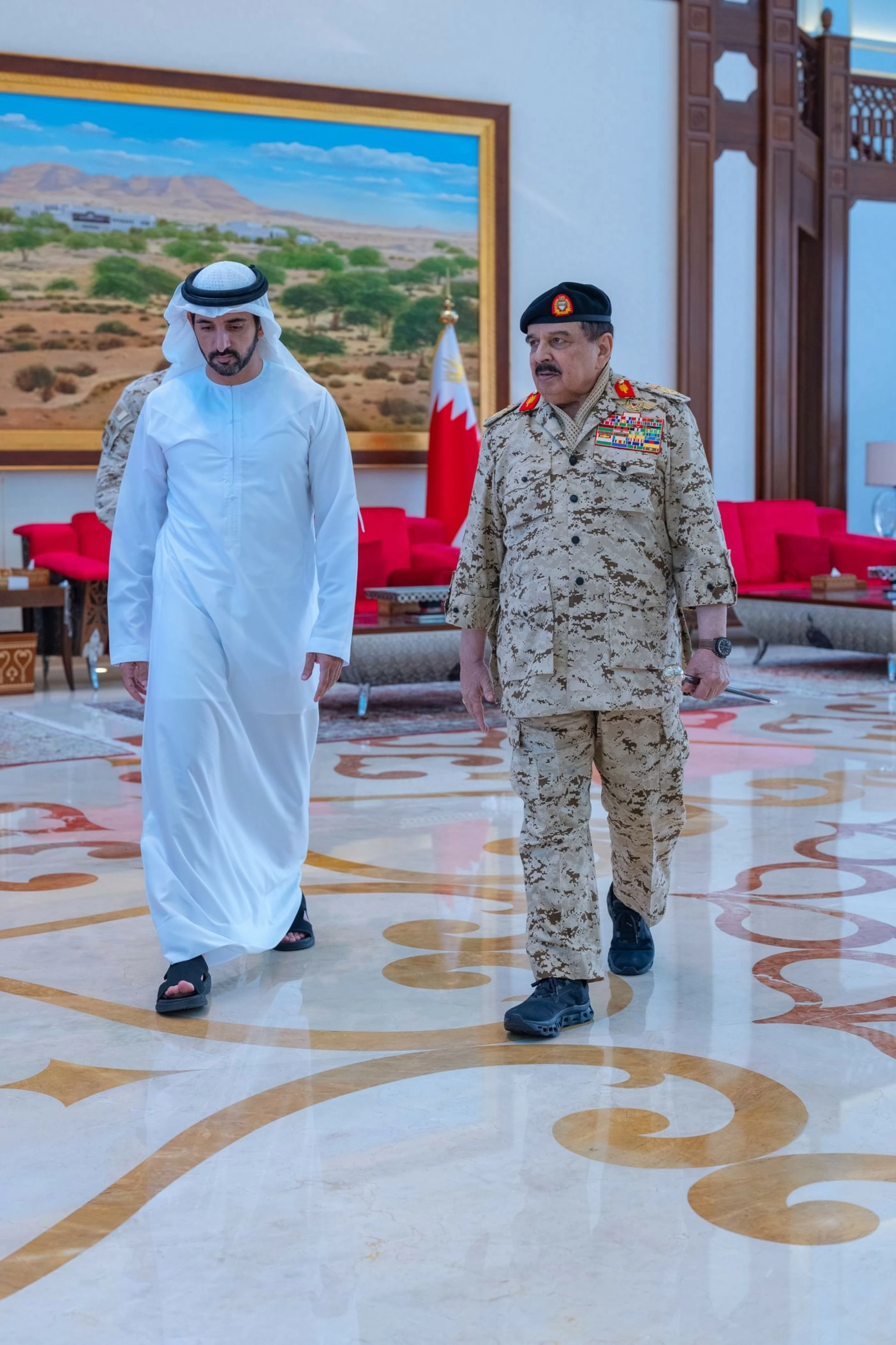 Sheikh Hamdan witnesses ‘Bahrain Shield’ joint military exercise