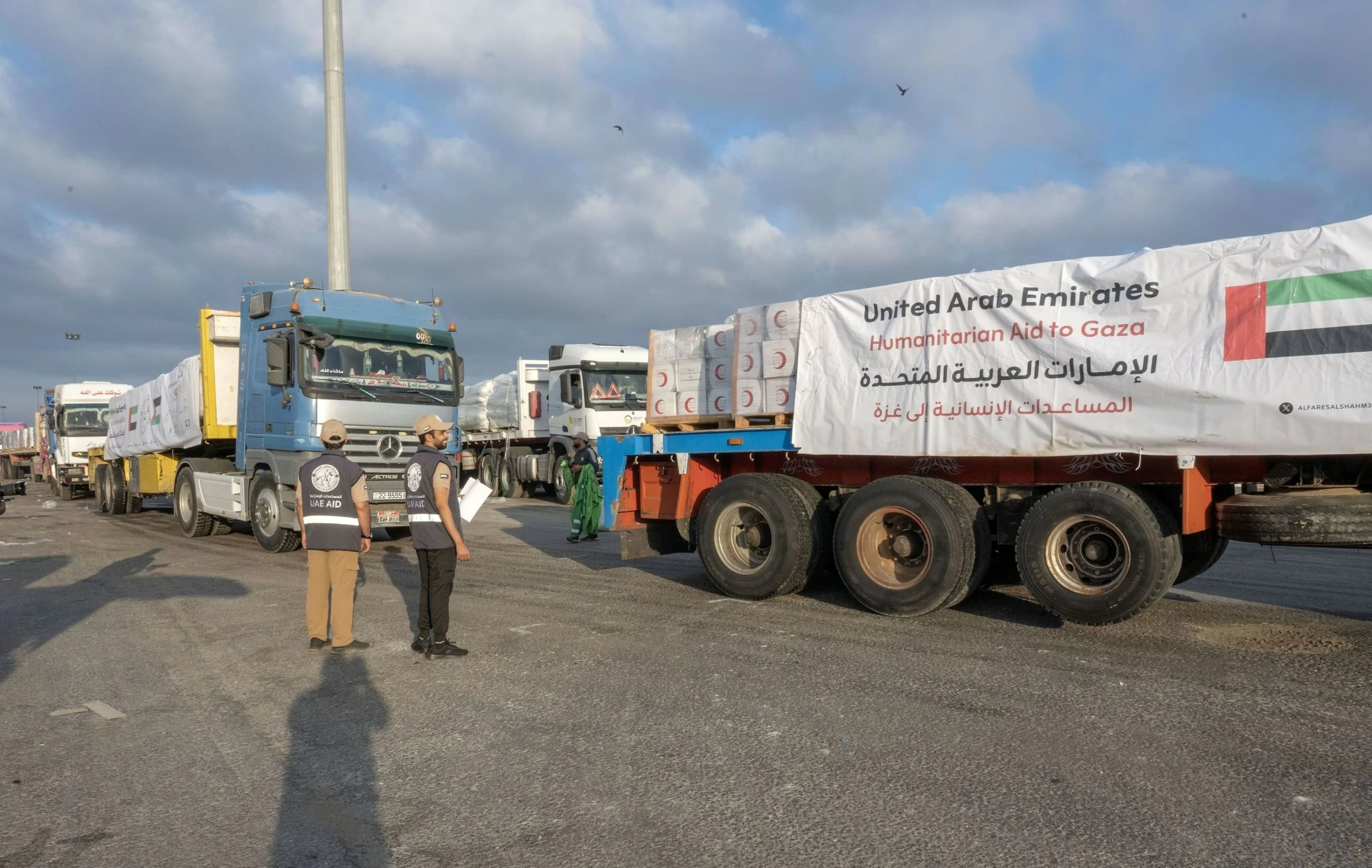 1,000 days of Operation Chivalrous Knight 3: UAE provides aid worth $3.89b to Palestinians in Gaza