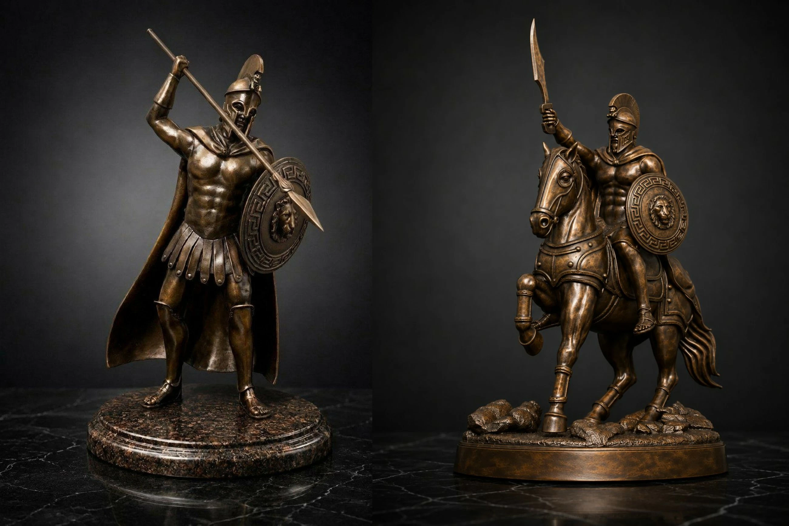 Arseni Volkov sculpts the past with chisel of present and Muse of future