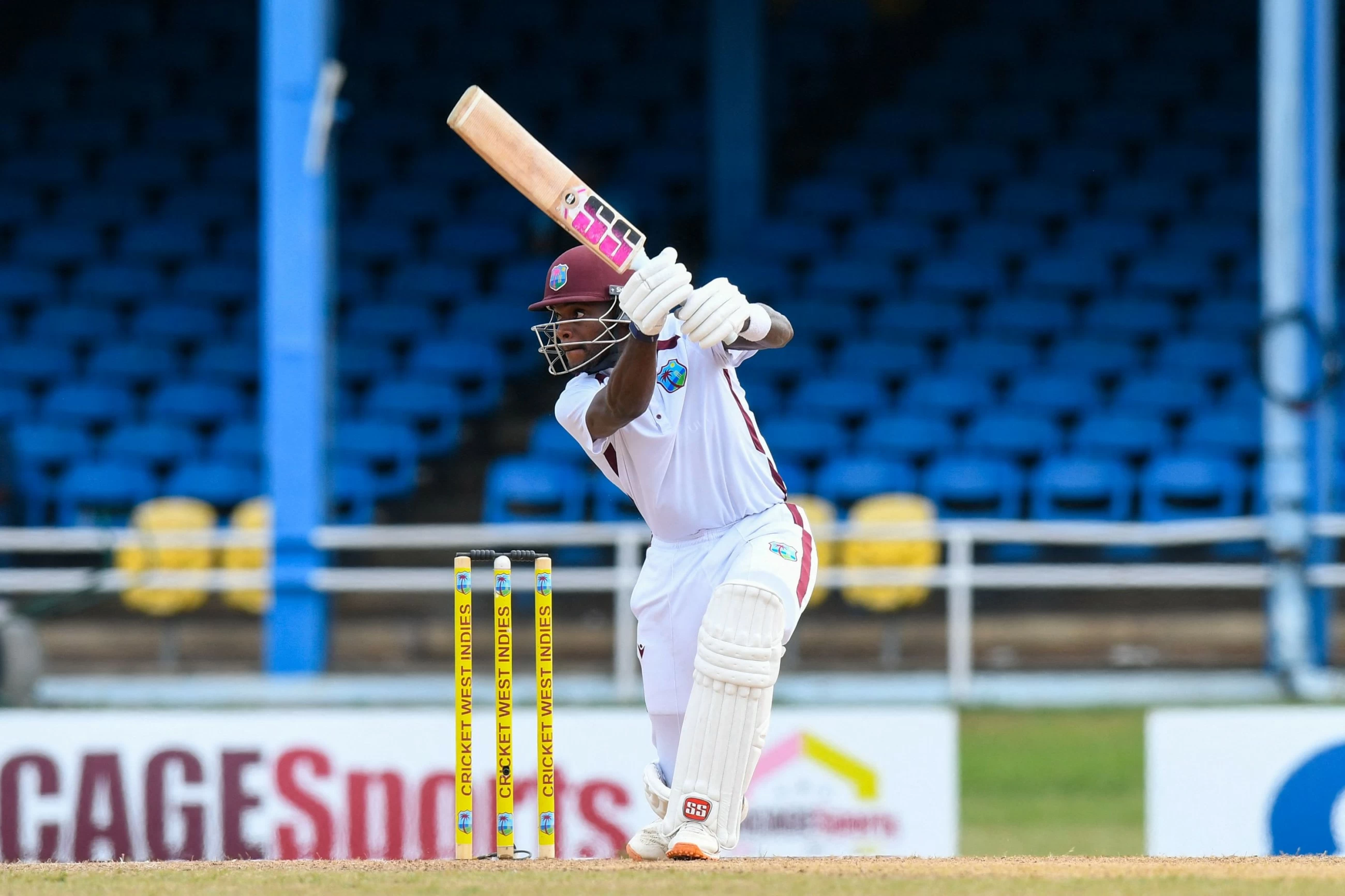 Greaves, Chase lead West Indies to 239-5 on day one vs Pakistan