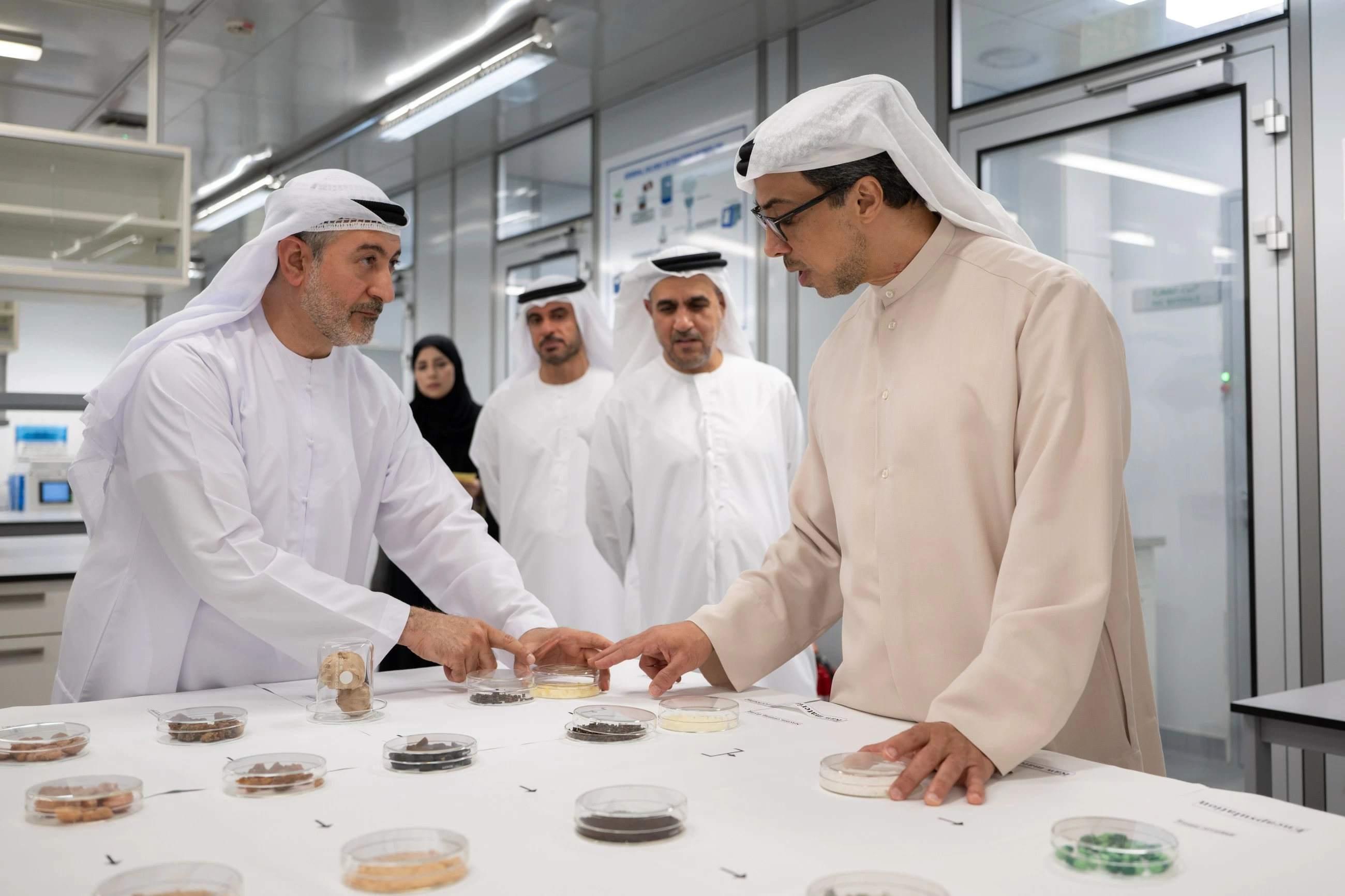 Mansour visits Zayed Herbal Centre, reviews future plans