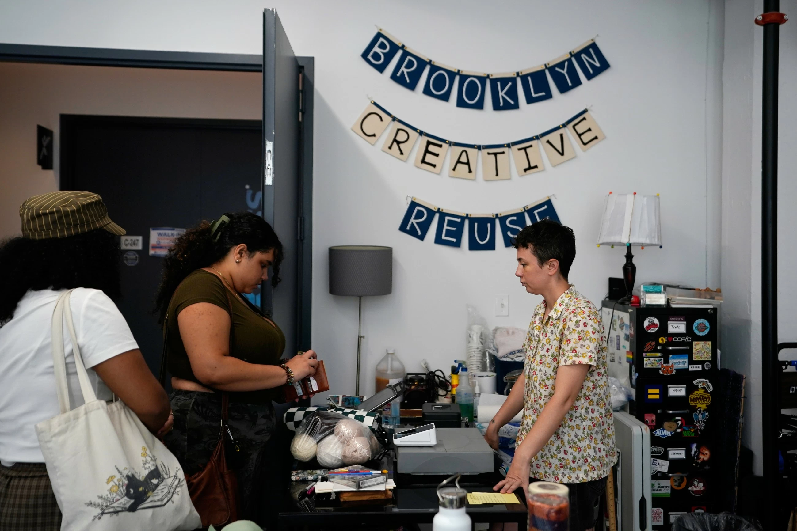 At creative reuse centers, old art supplies get a new life at a fraction of the cost