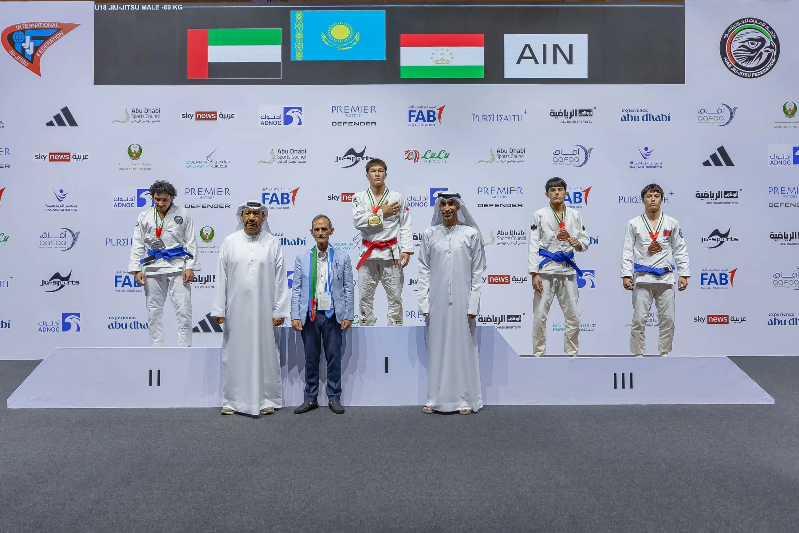 UAE extend dominance with 13 medals in U-18 category at World Jiu-Jitsu Championship