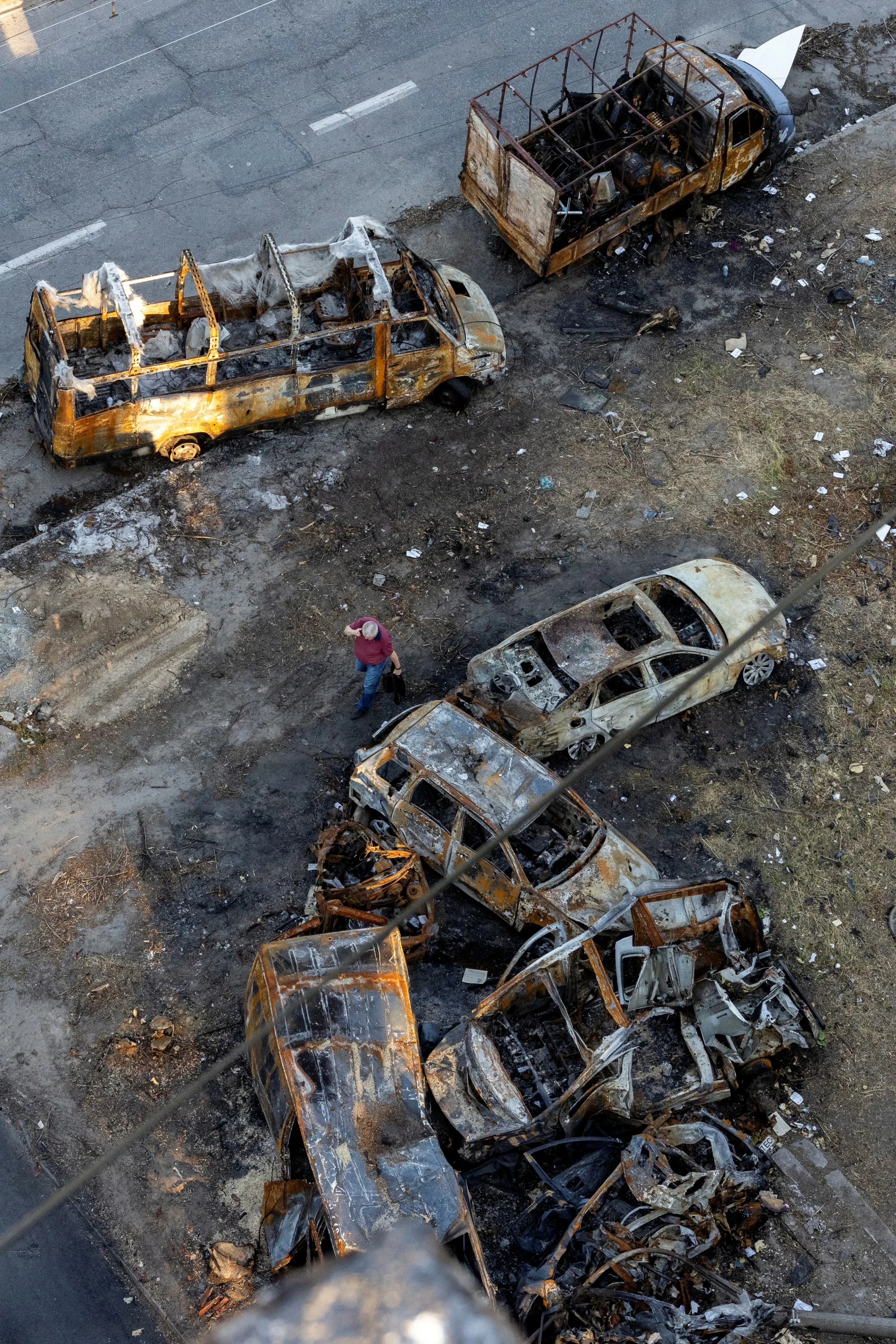 Ukraine hits Russian refineries as Moscow strikes train station, ship