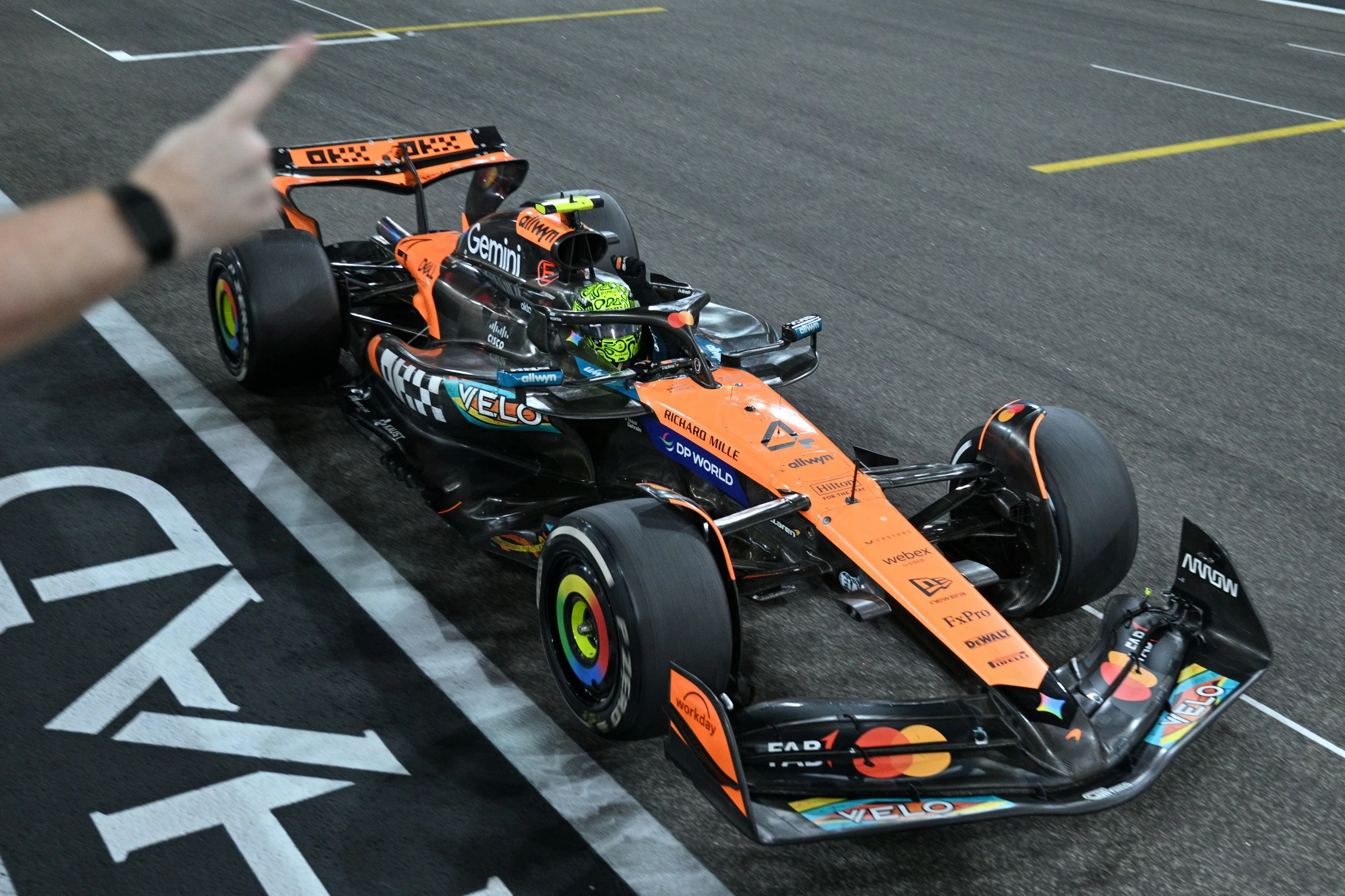 McLaren boss glad of 'harmony' between F1 teammates Norris and Piastri