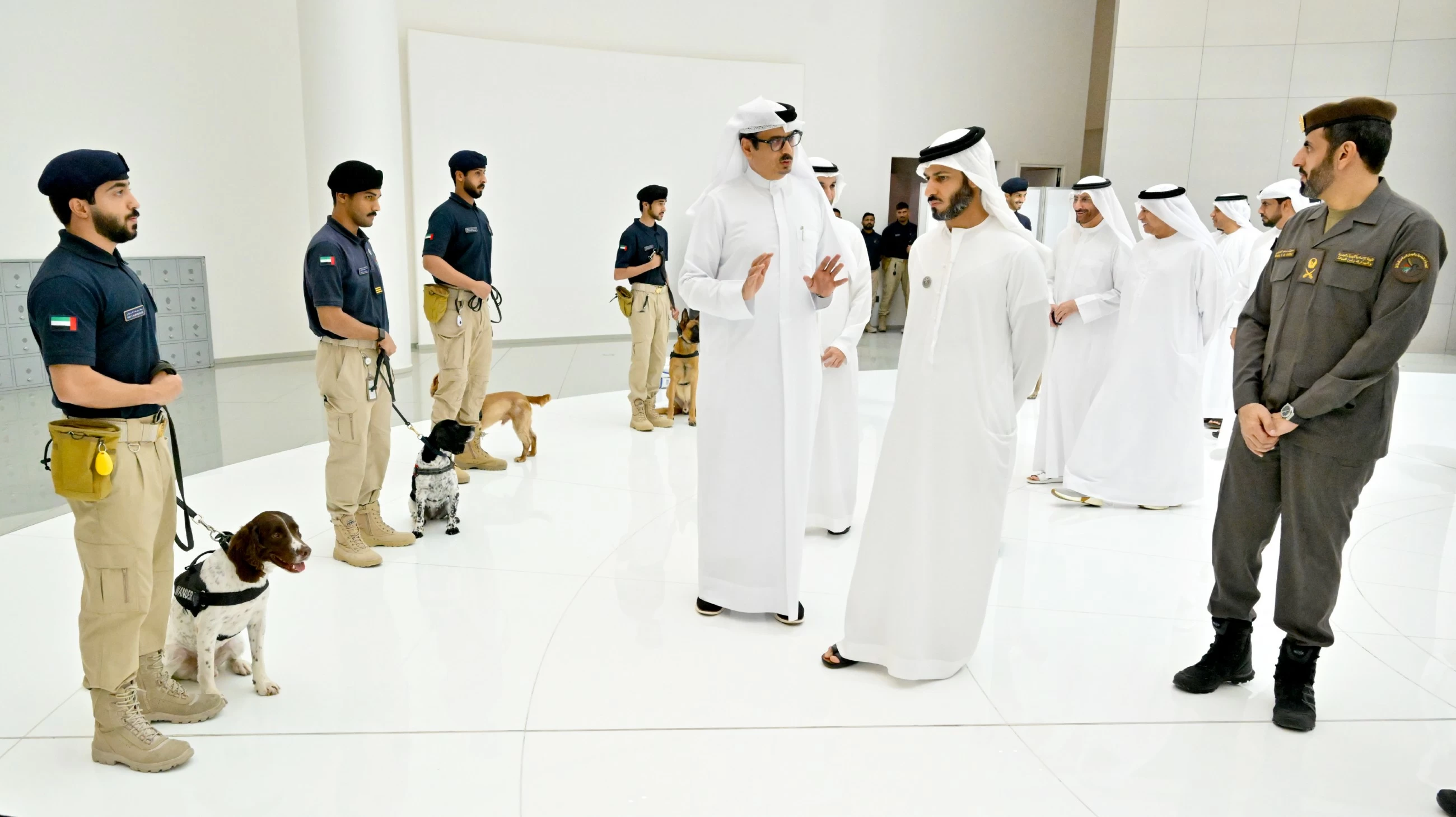 Zayed Bin Hamad reviews UAE Customs’ efforts to combat drug smuggling