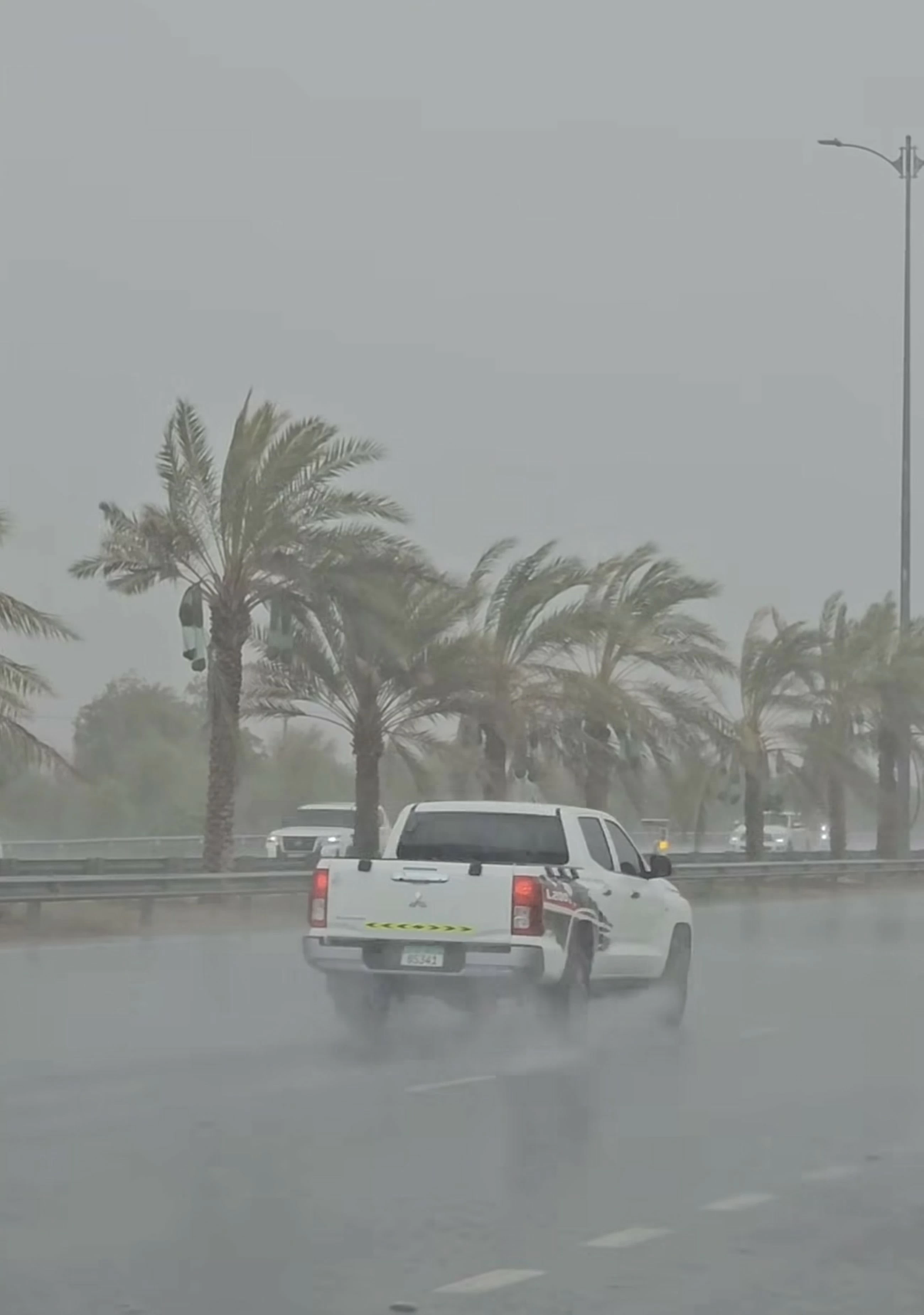 Heavy rain and hail hit parts of the UAE for third consecutive day