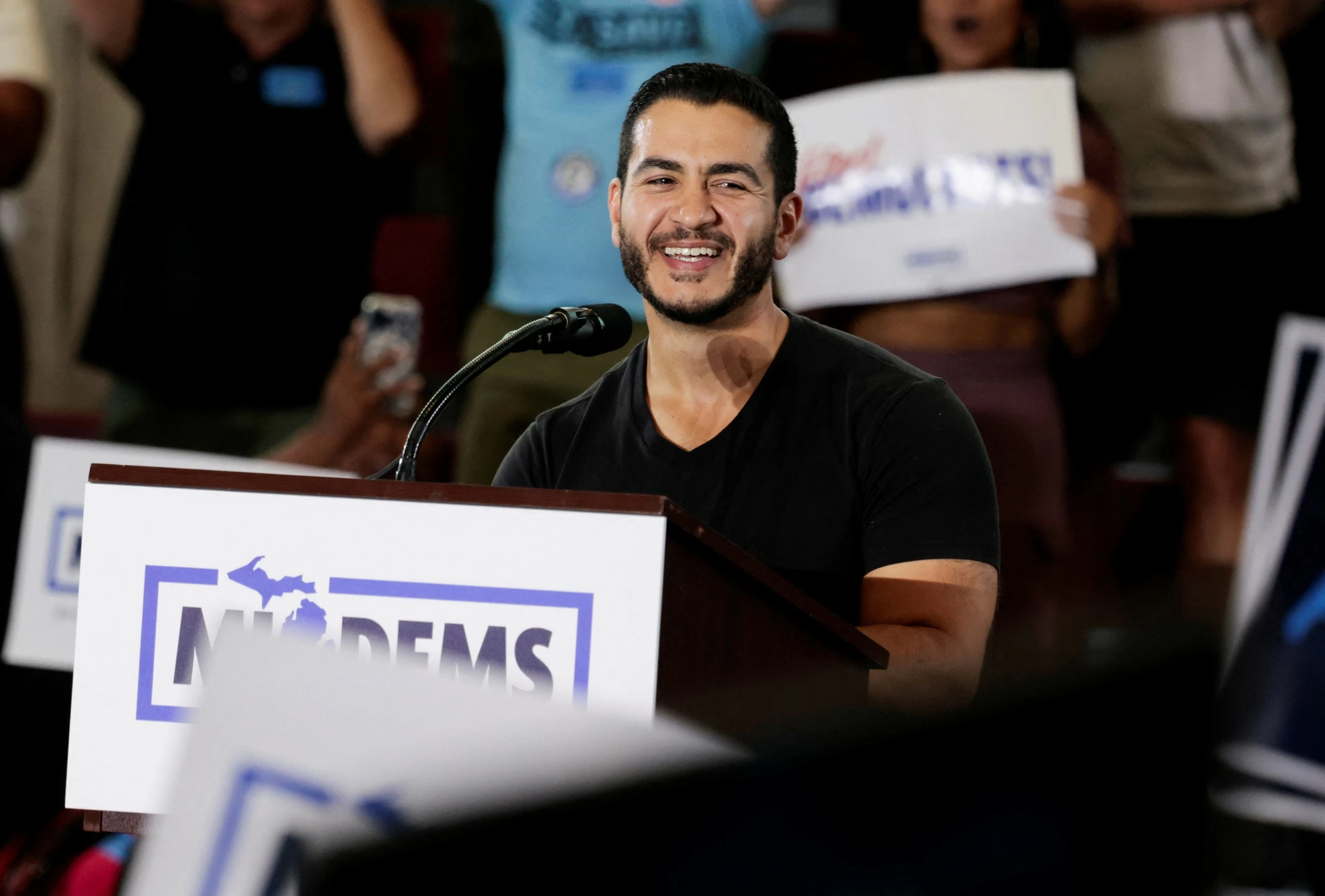 A surprise win in Michigan primary race