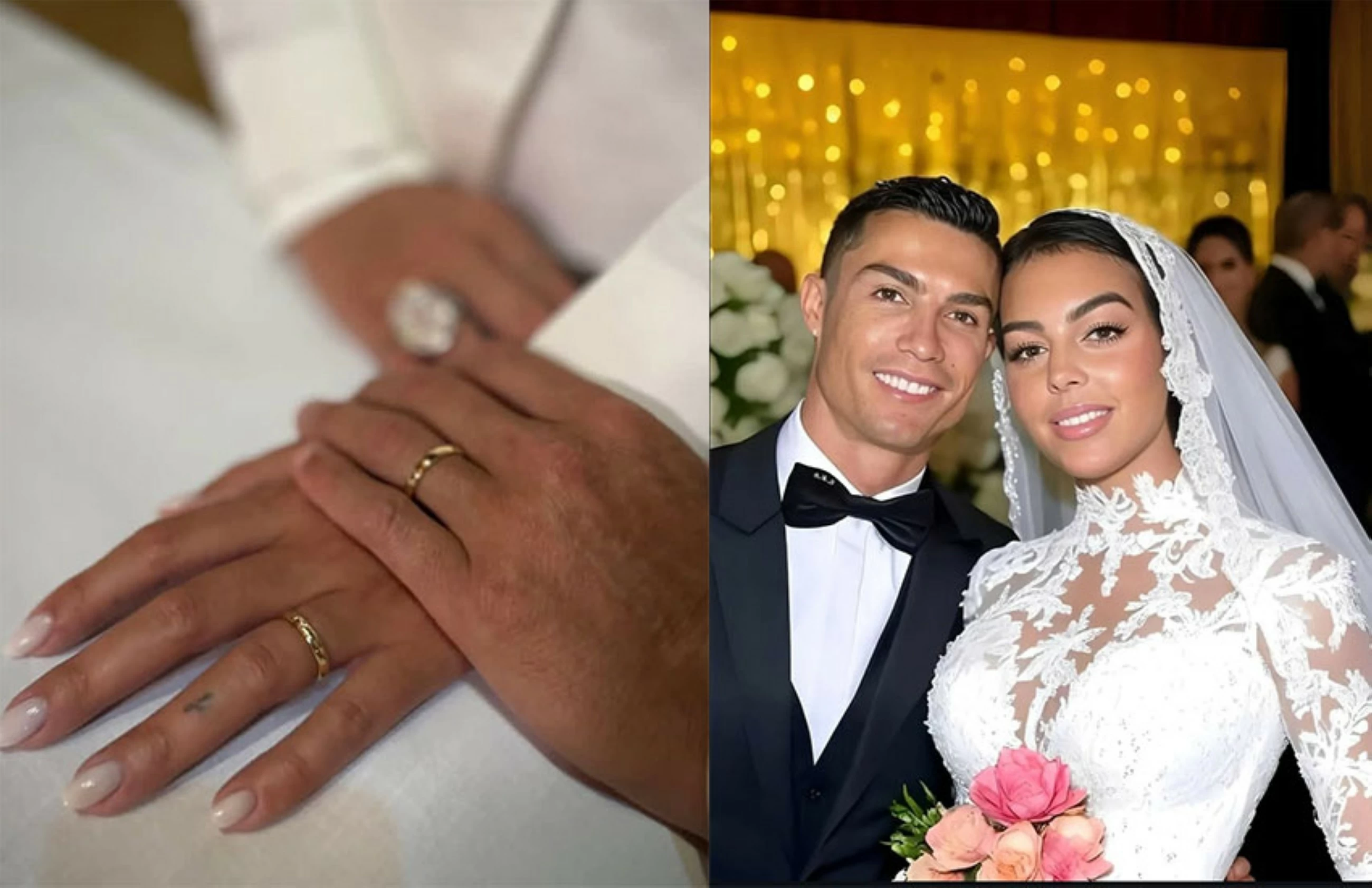 Football star Ronaldo marries long-time partner Georgina ...
